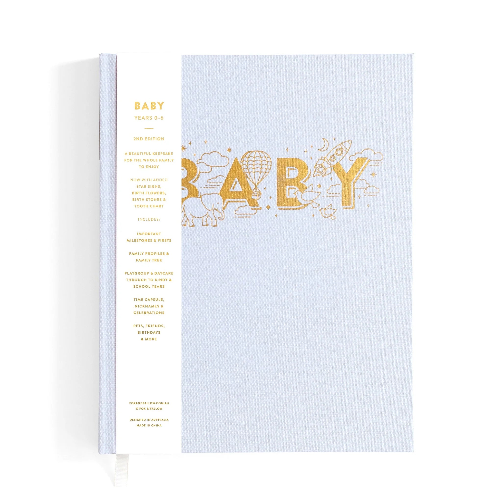 Fox & Fallow -  Baby Book - Powder