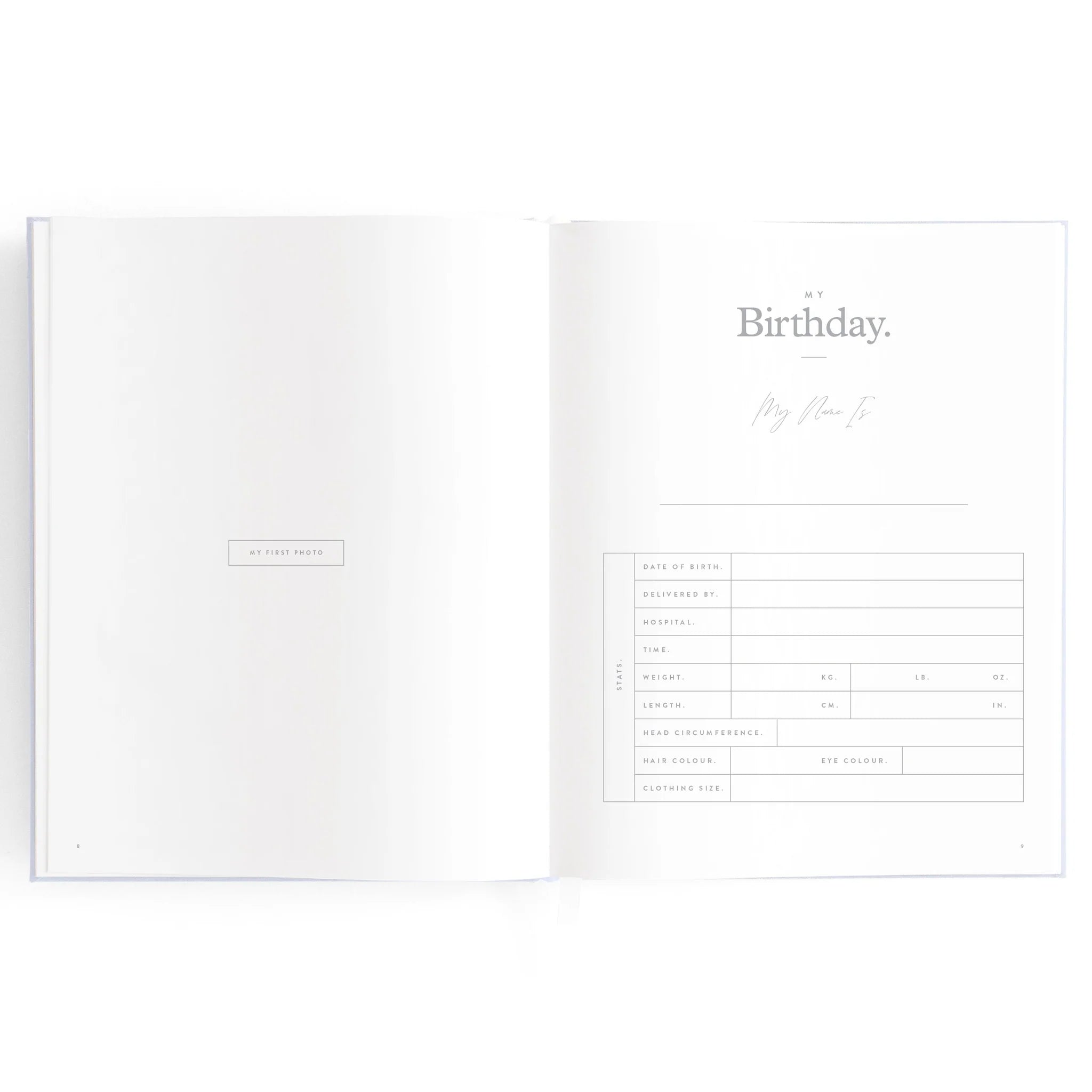 Fox & Fallow -  Baby Book - Powder