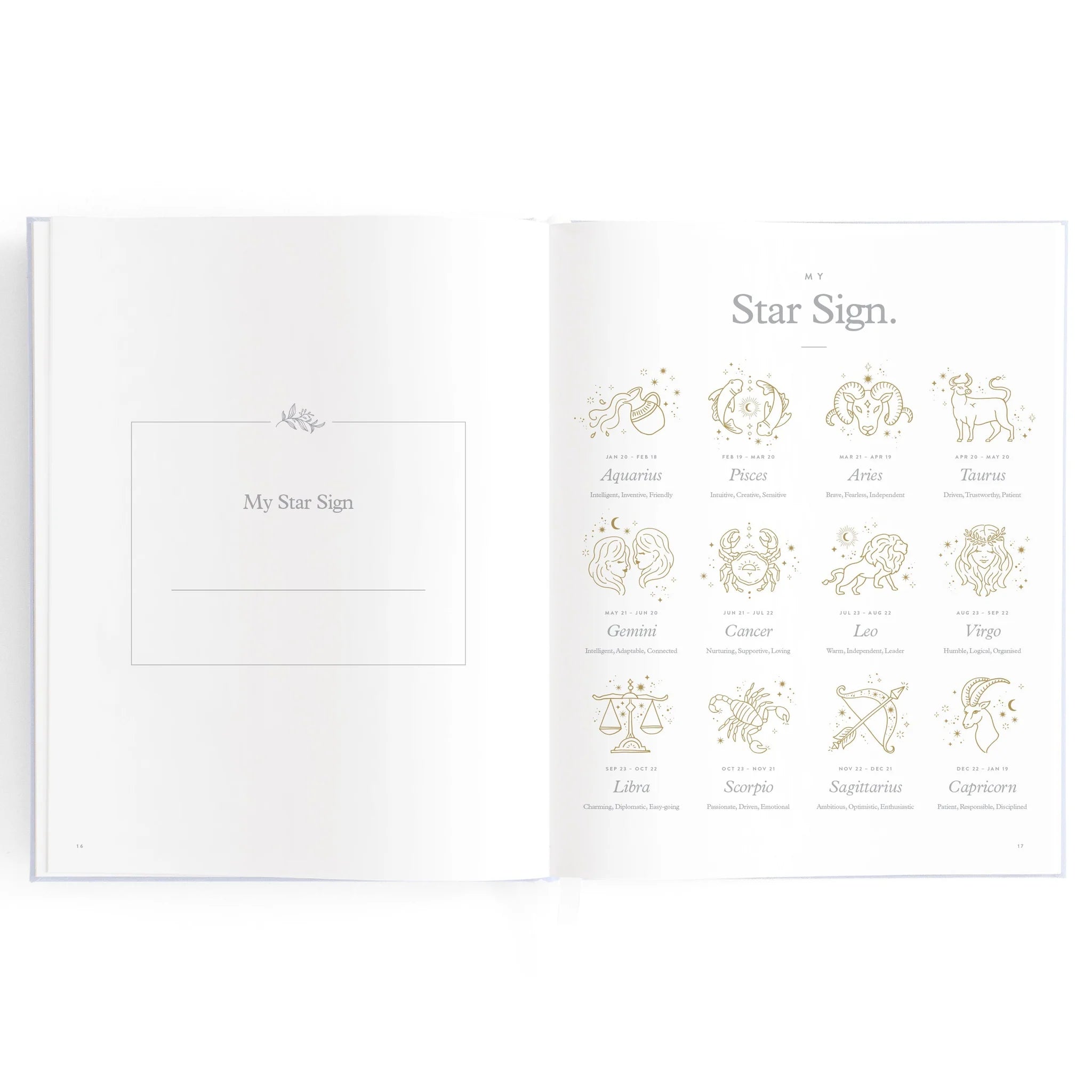 Fox & Fallow -  Baby Book - Powder