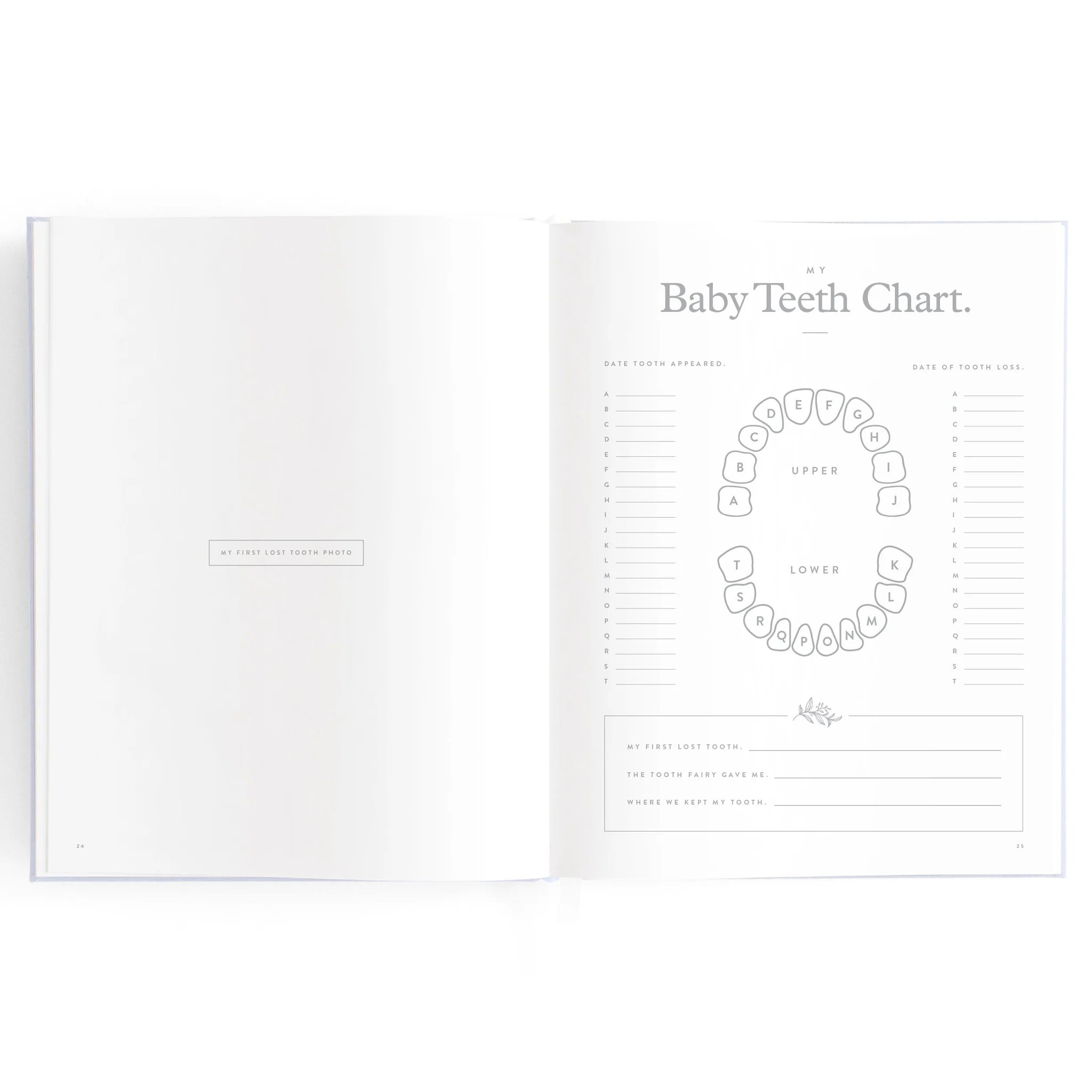 Fox & Fallow -  Baby Book - Powder
