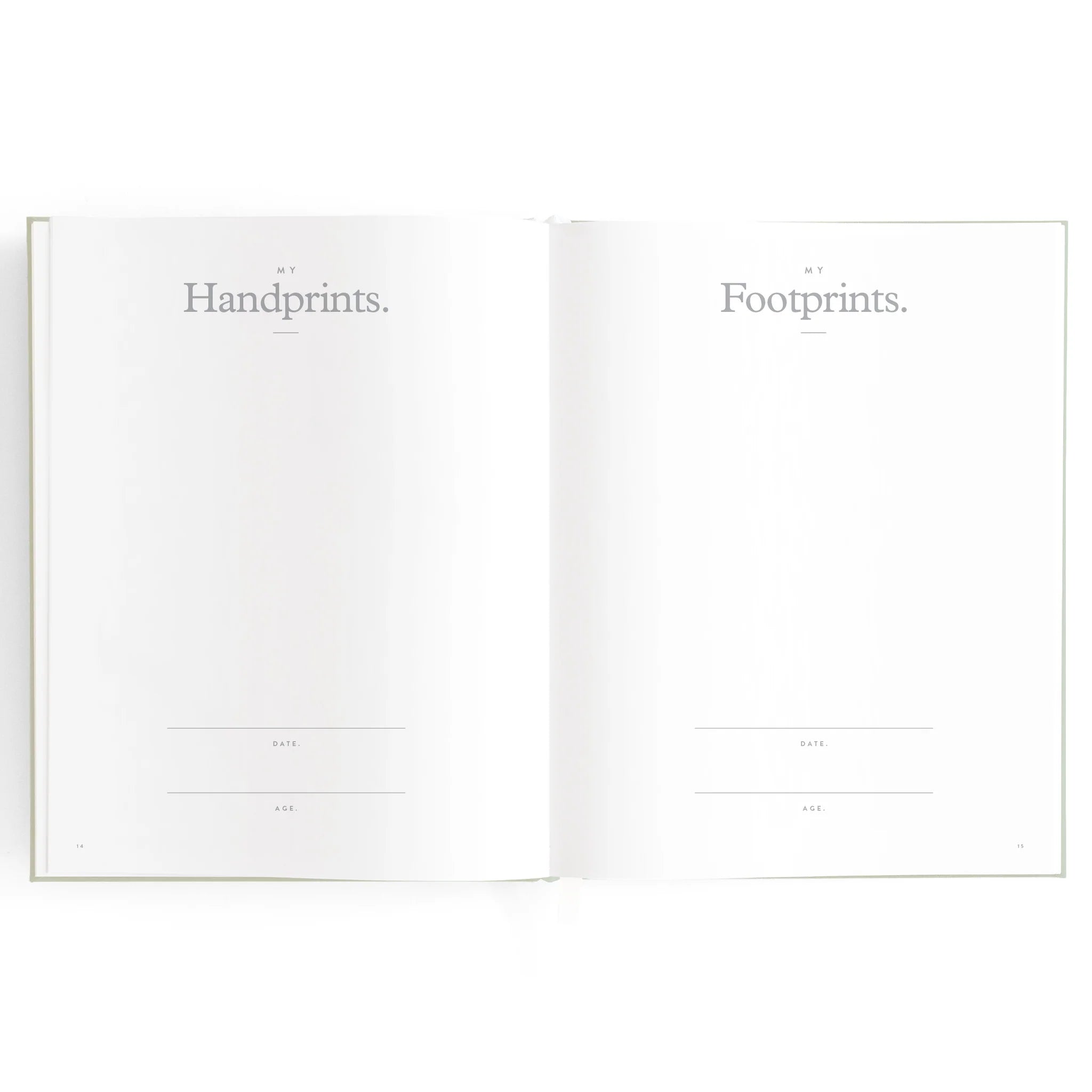 Fox & Fallow -  Baby Book - Pistachio