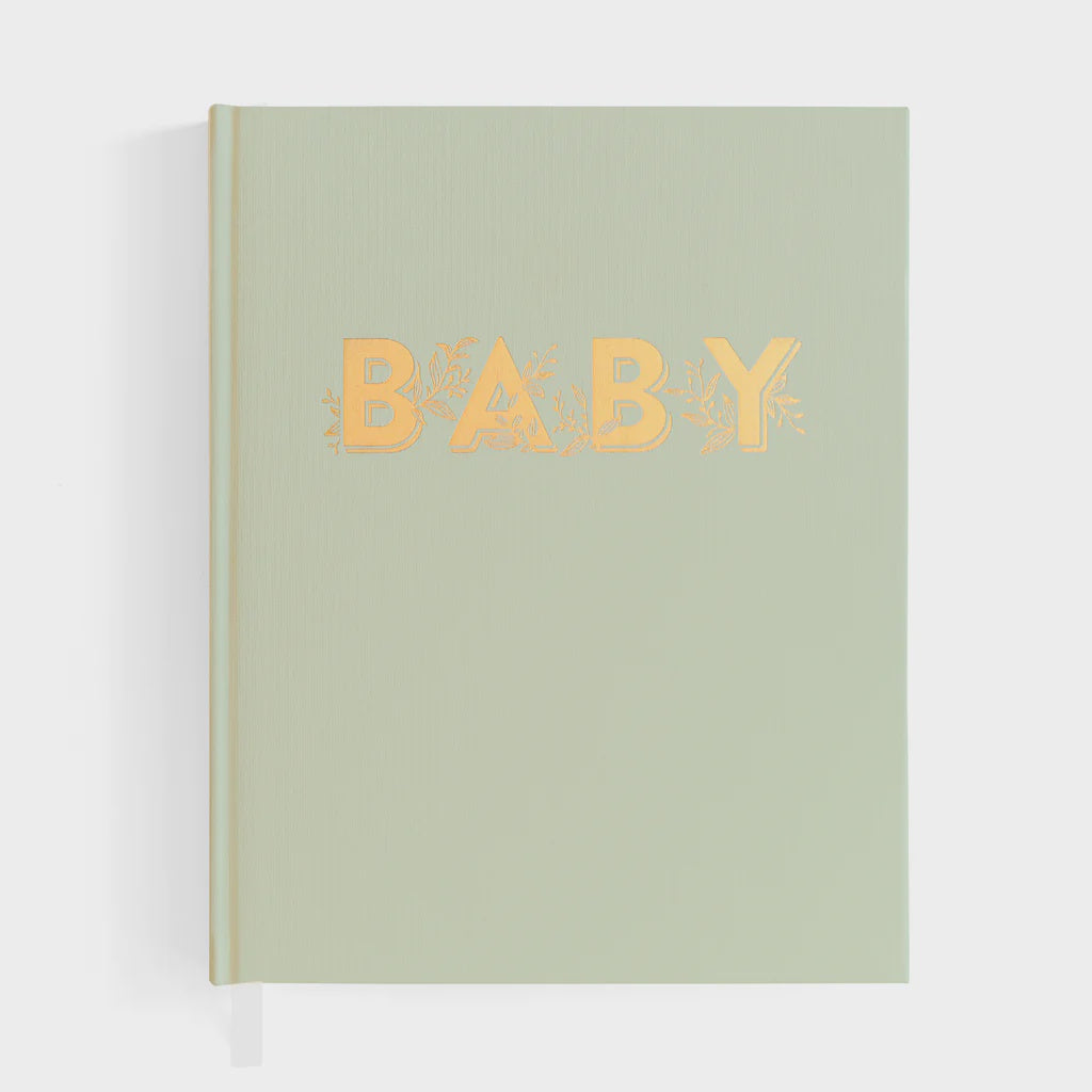 Fox & Fallow -  Baby Book - Pistachio
