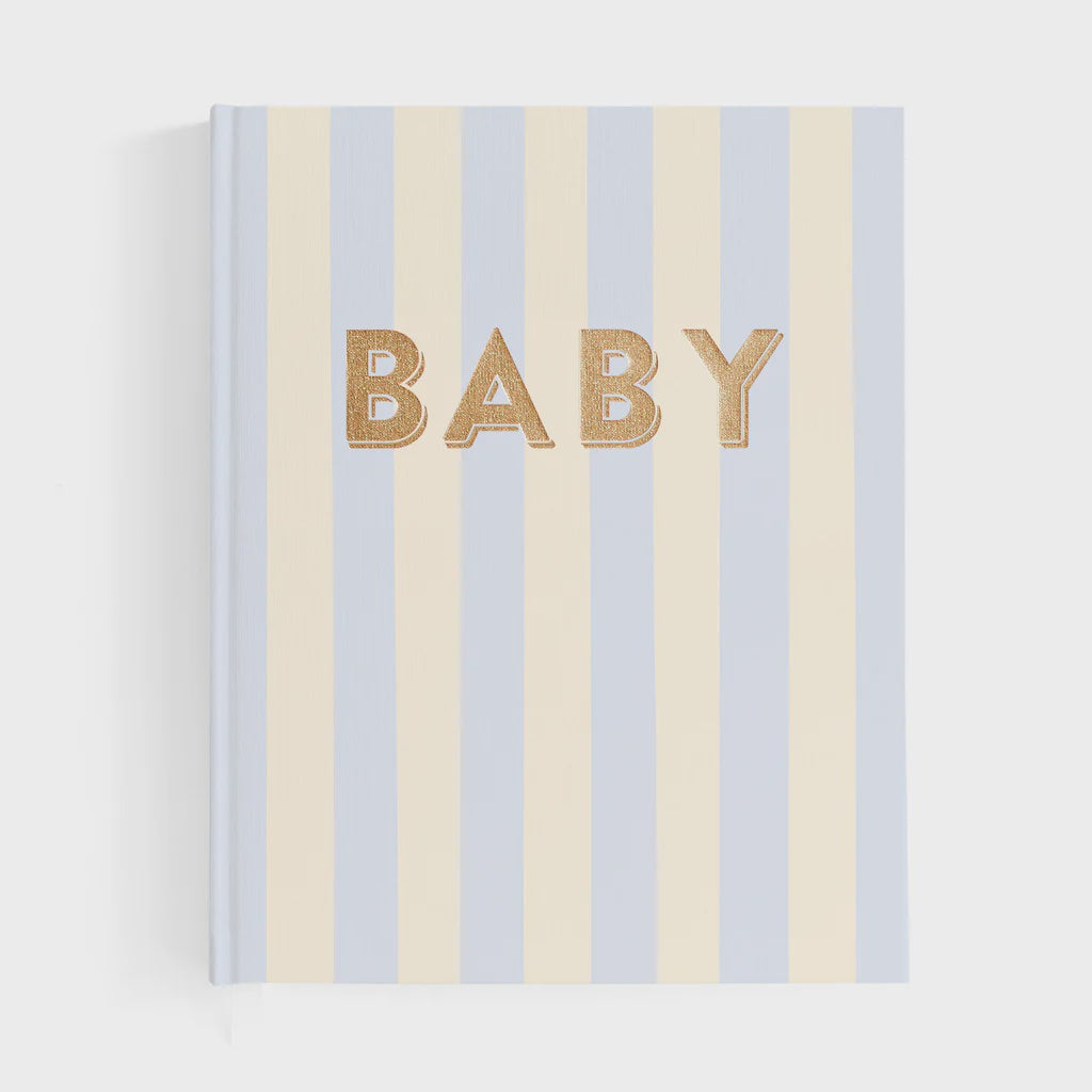 Fox & Fallow -  Baby Book - Cloud Stripe