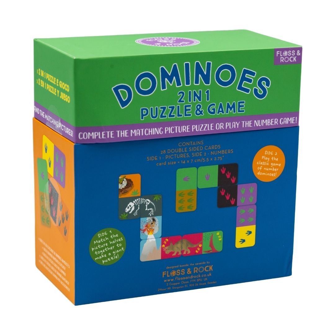 Floss & Rock Dominoes – Dinosaur