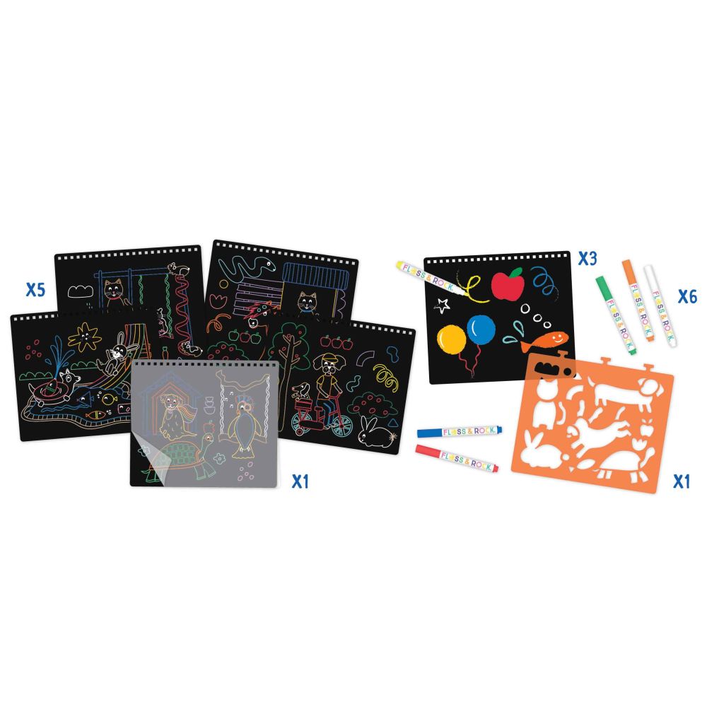 Floss & Rock Chalk Board Sketchbook – Pets