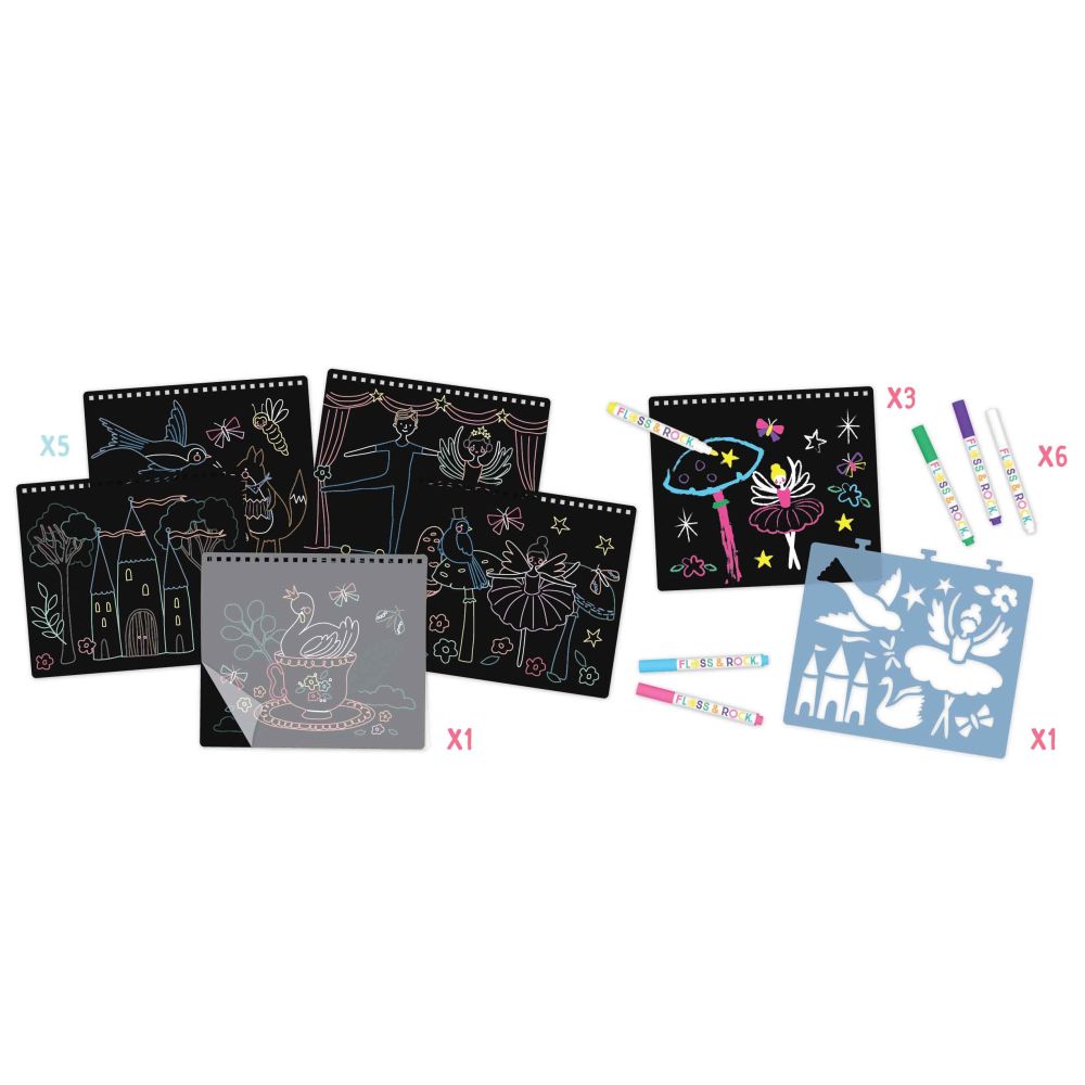 Floss & Rock Chalk Board Sketchbook – Enchanted