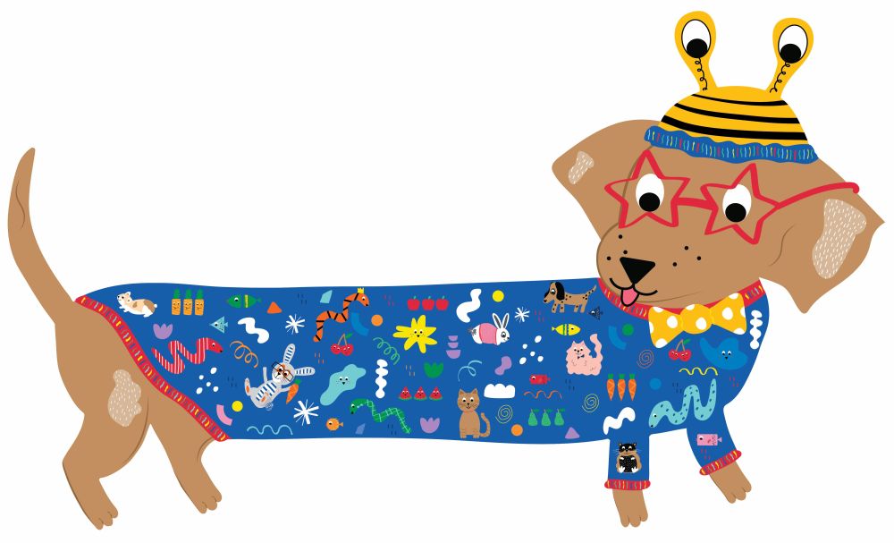 Floss & Rock 20 Pc Shaped Jigsaw Puzzle Pets