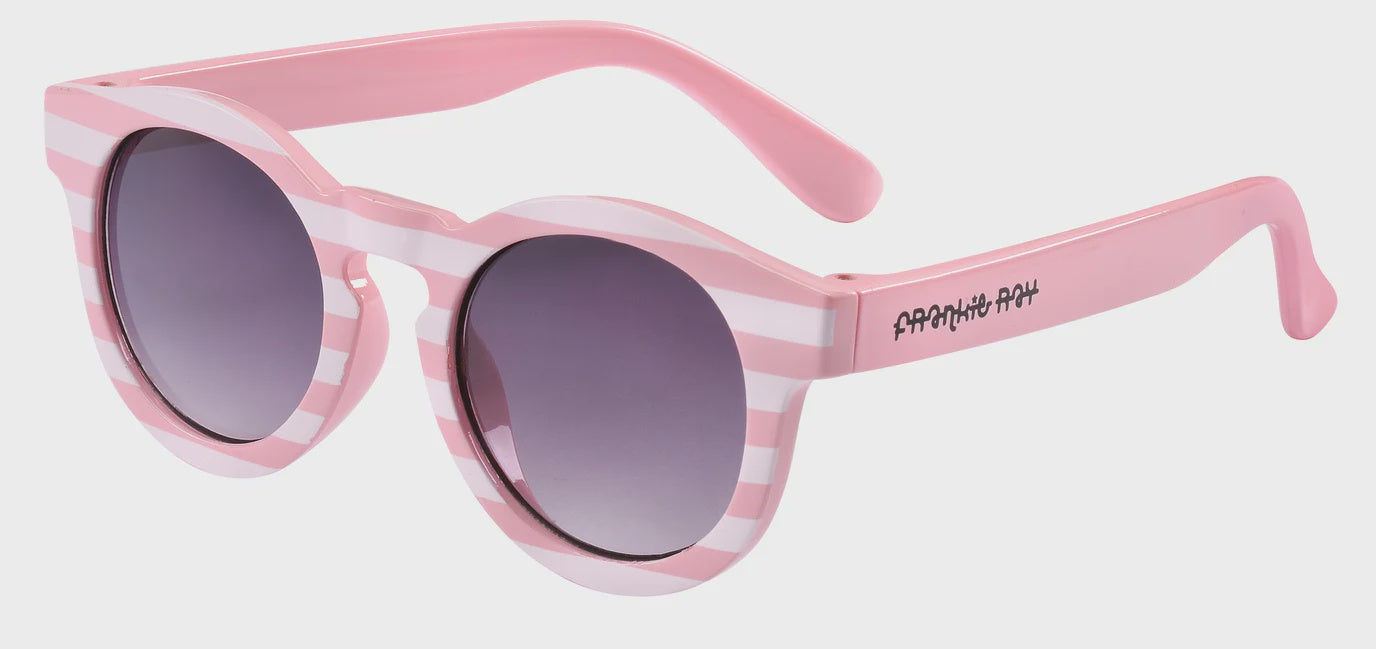 Frankie Ray Sunglasses - BABY - Pixie Pink Stripe