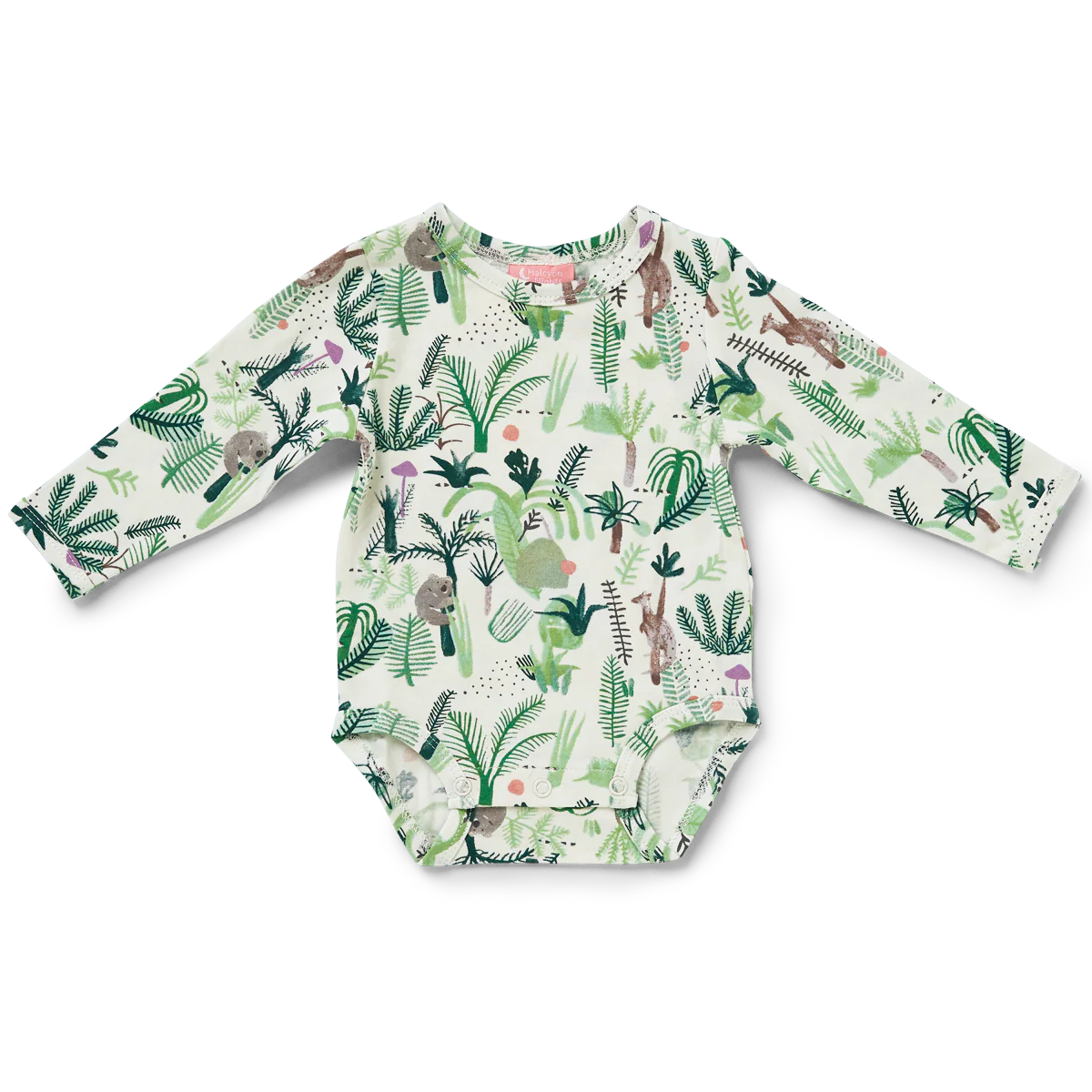 Halcyon Nights - Fern Gully Long Sleeve Zipsuit