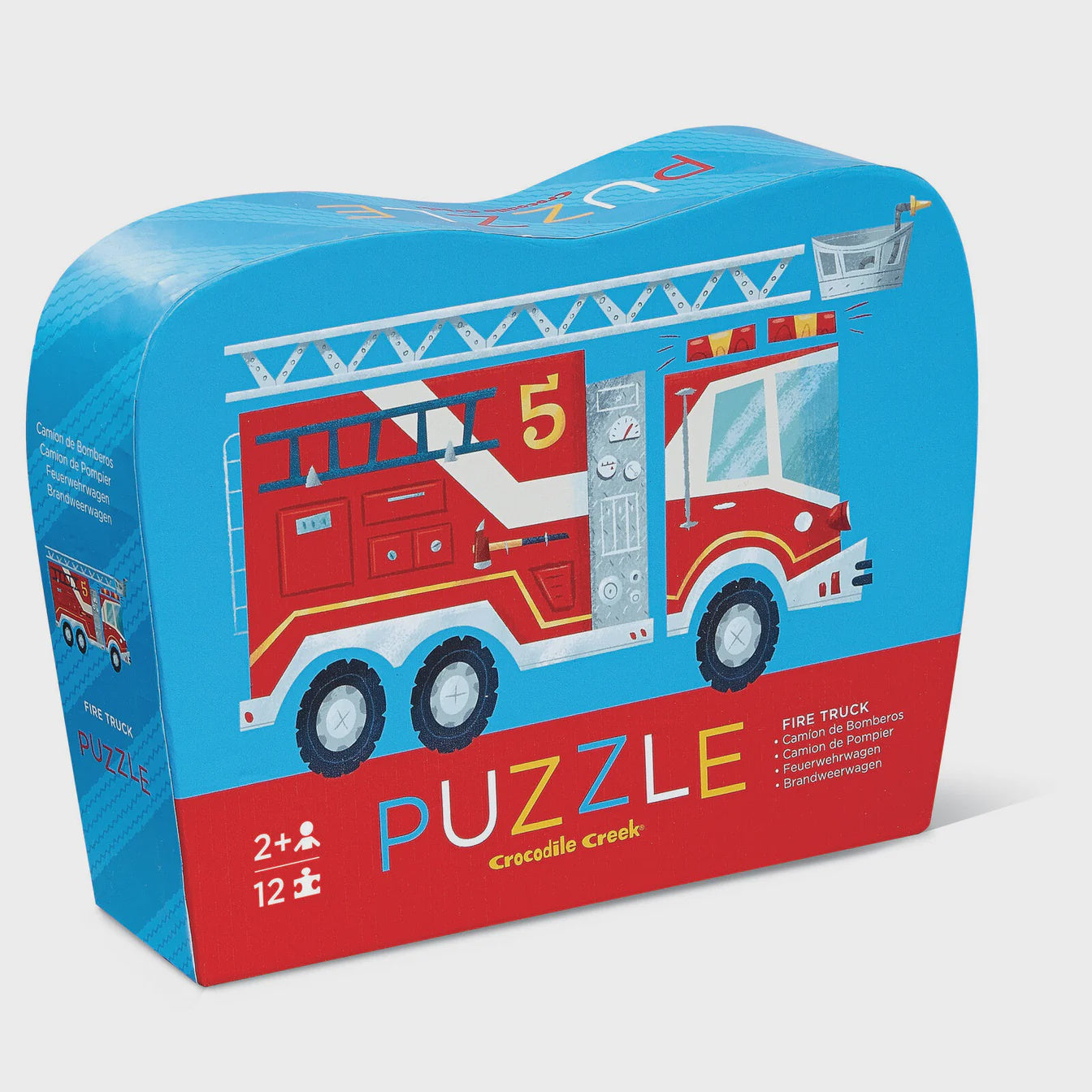 Crocodile Creek - 12 Pc Mini Puzzle - Fire Truck