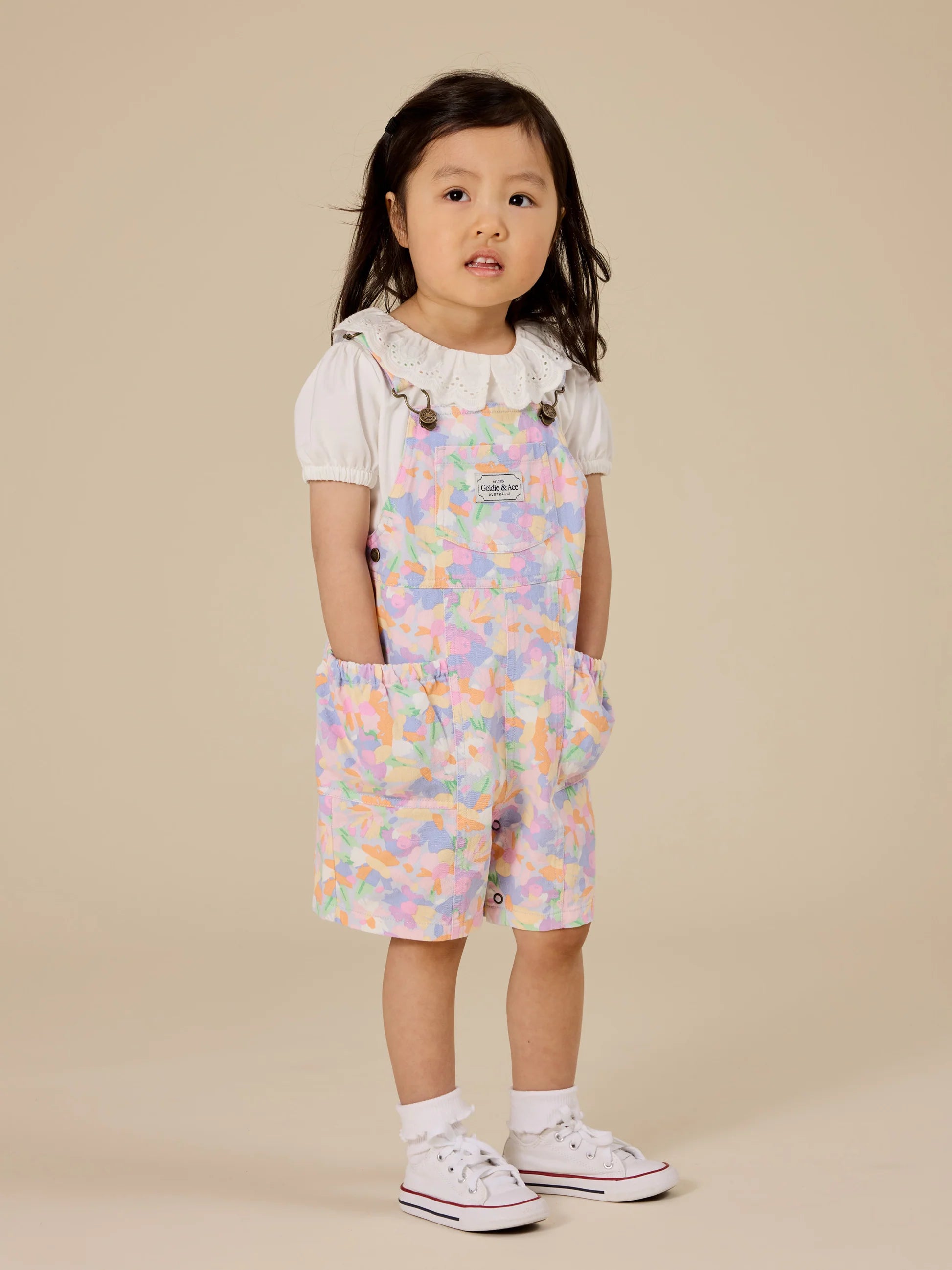 Goldie & Ace - Laura Puff Sleeve Collar T-Shirt