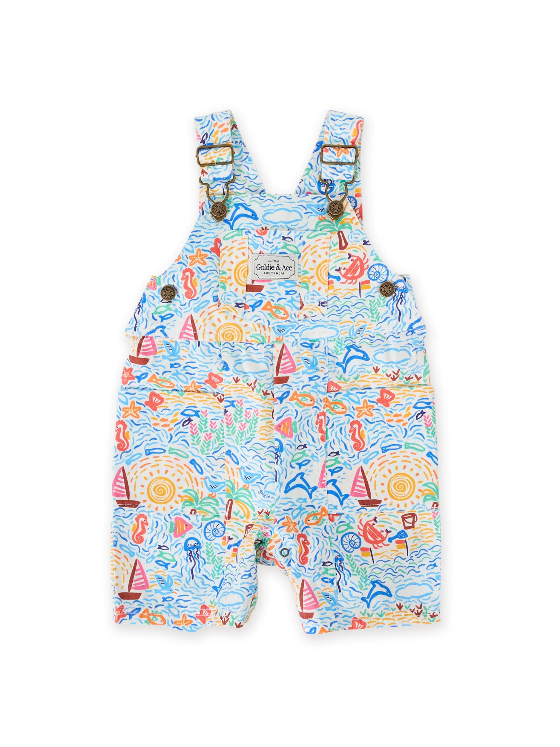 Goldie & Ace - Summer Bay James Pocket Overalls