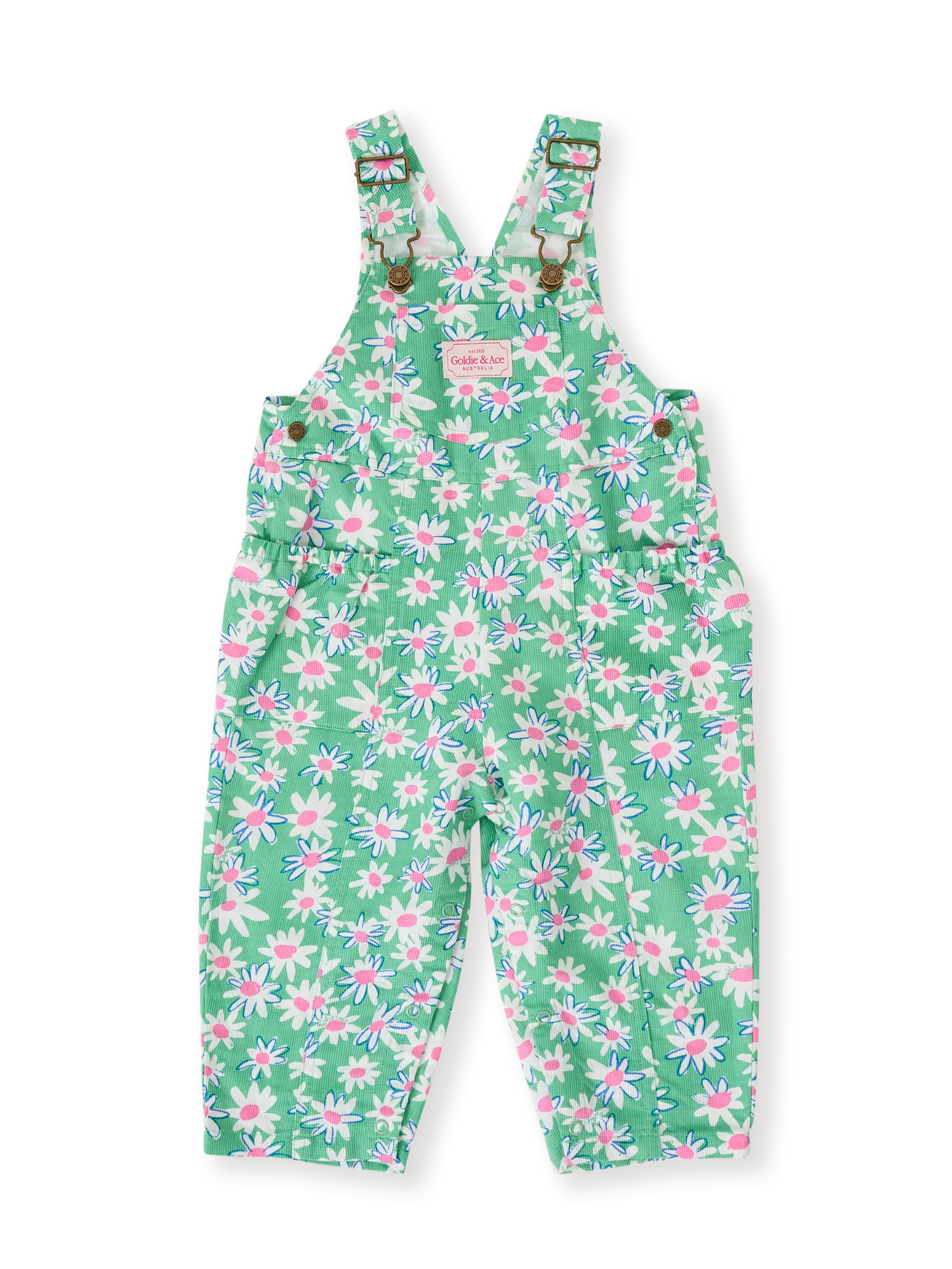 Goldie & Ace - Daisy Patch Austin Pocket Overalls