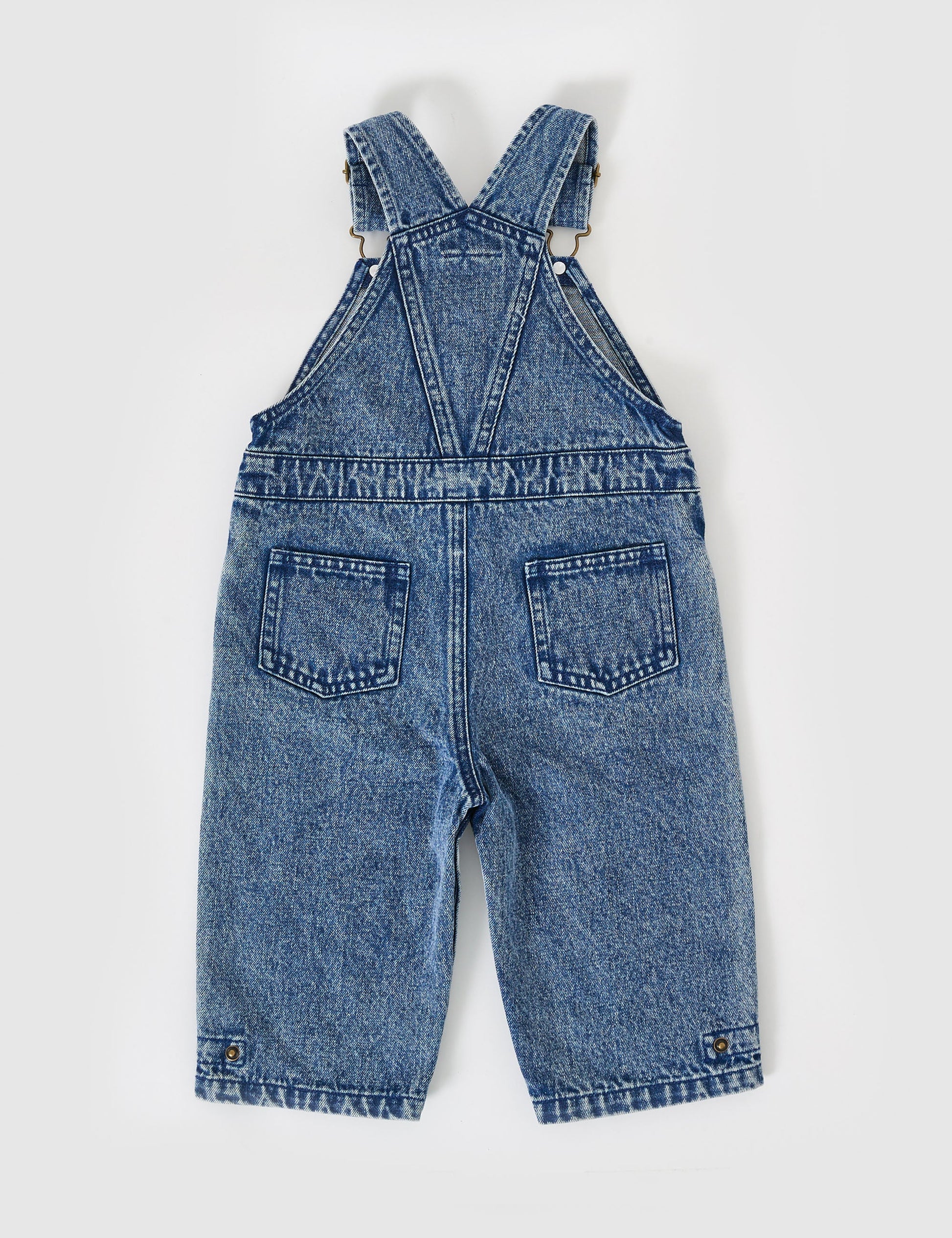 Goldie & Ace - Blake Vintage Washed Denim Overalls