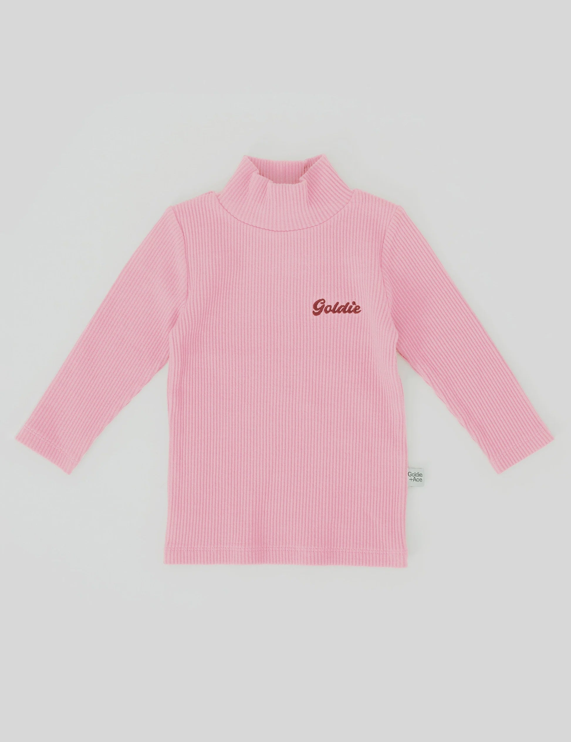 Goldie + Ace - Sweet Pea Embroidered Rib Skivvy