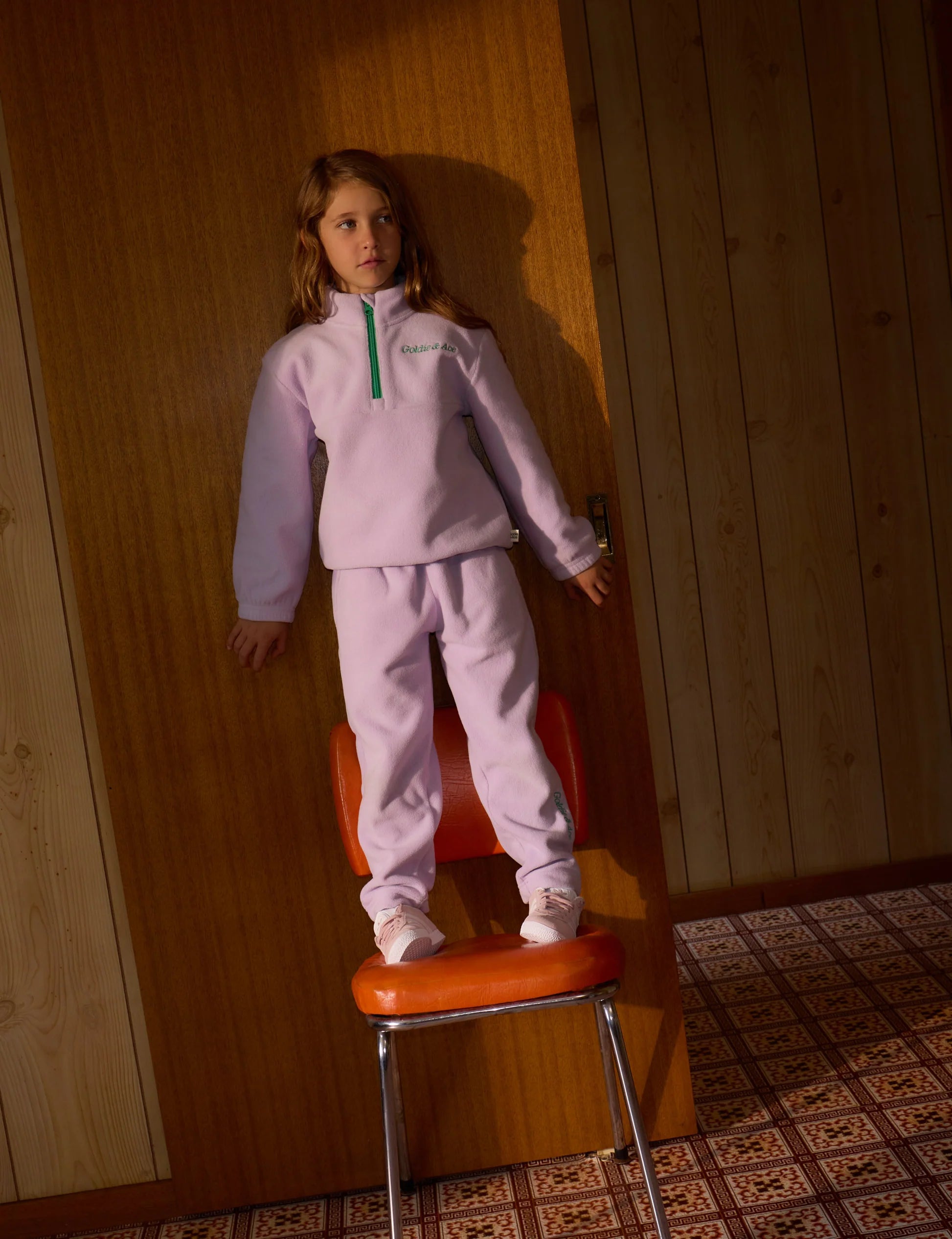 Goldie & Ace - Bobbi Polar Fleece Sweatpants - Lilac