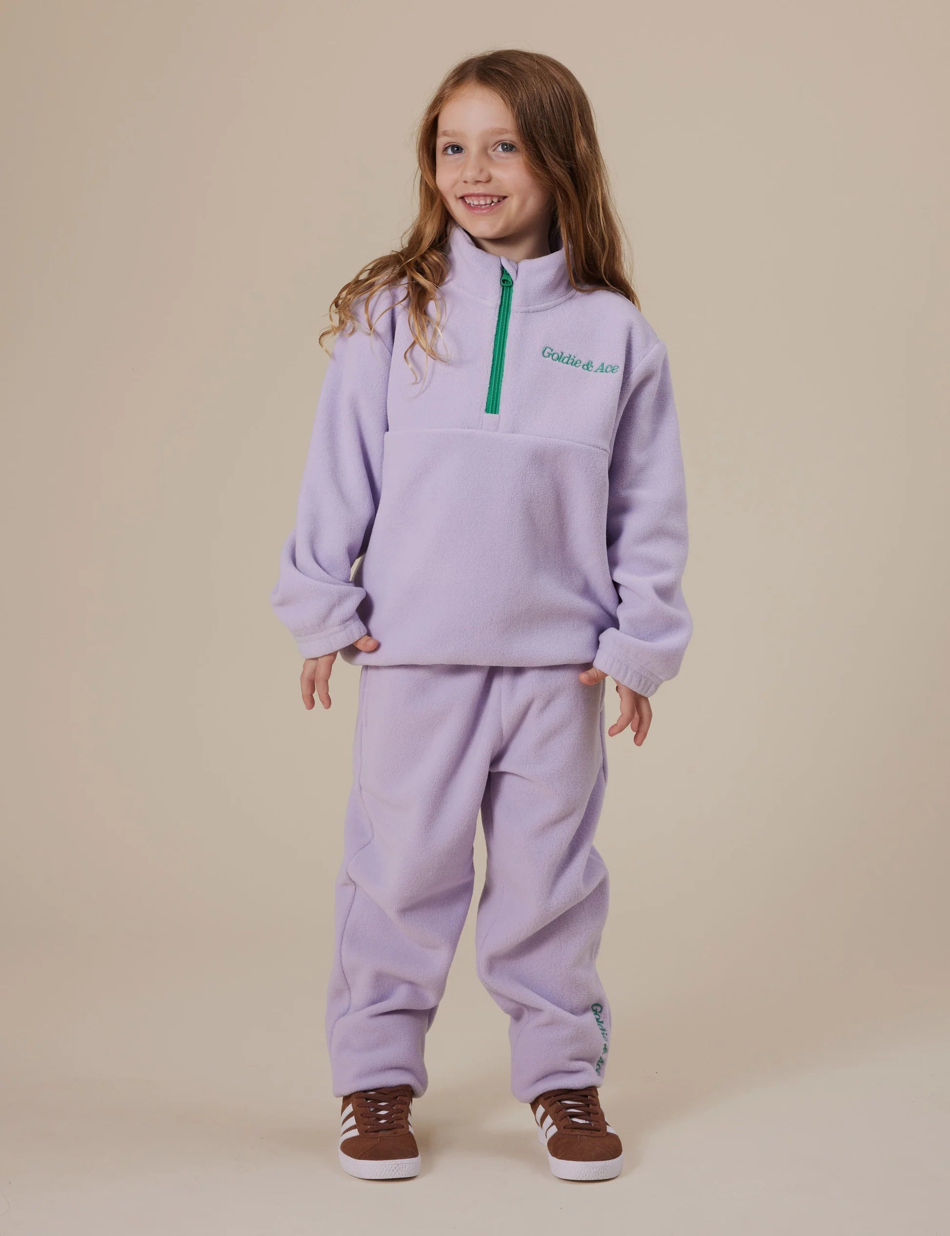 Goldie & Ace - Bobbi Polar Fleece Sweatpants - Lilac