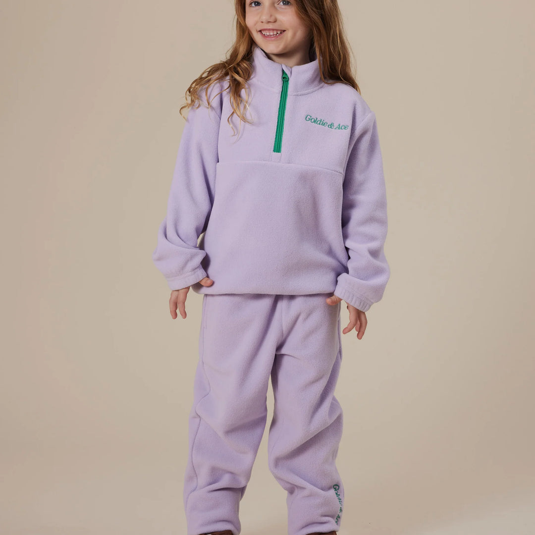 Goldie & Ace - Bobbi Polar Fleece Sweater - Lilac