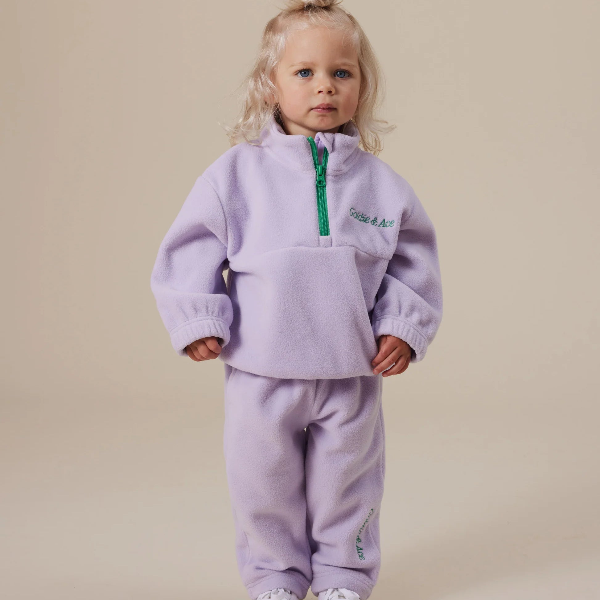 Goldie & Ace - Bobbi Polar Fleece Sweatpants - Lilac