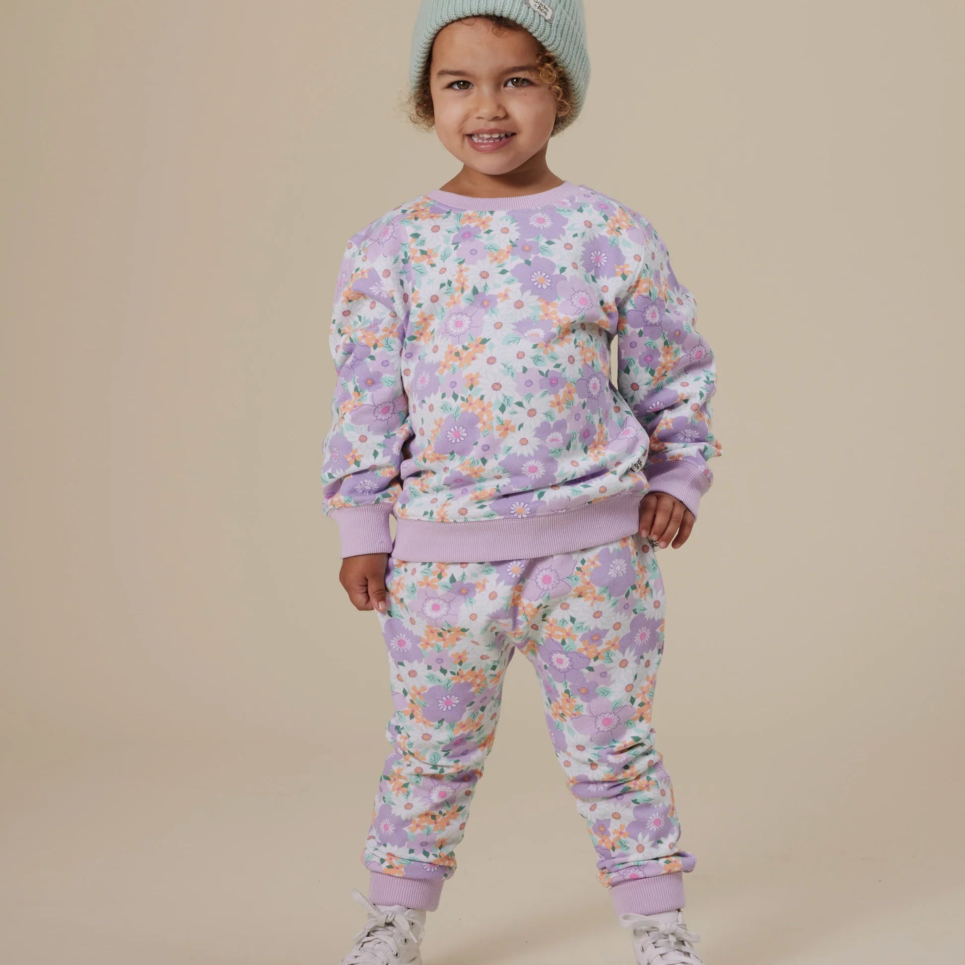 Goldie & Ace - Flora Relaxed Terry Sweater