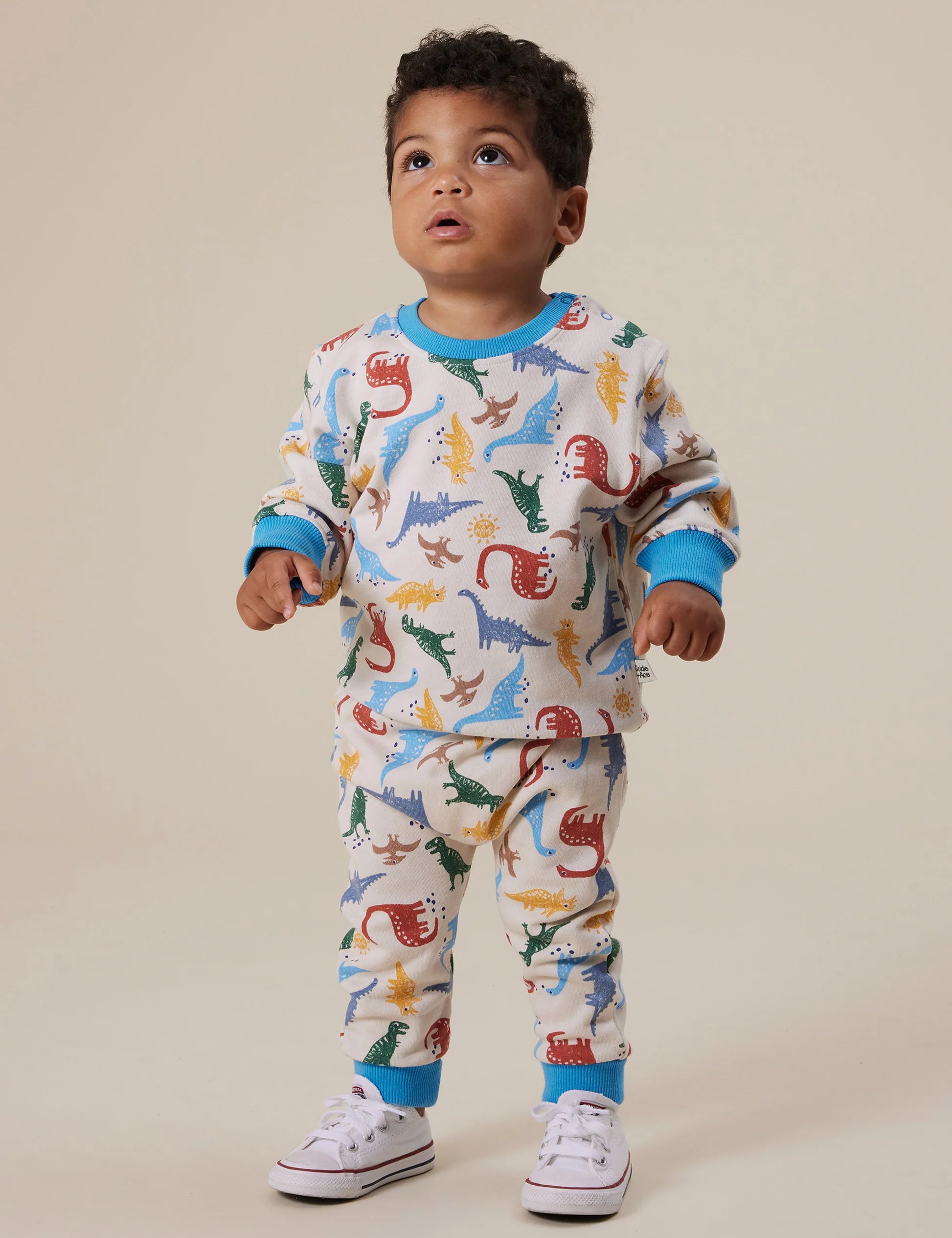Goldie & Ace - Dino-Mite Relaxed Terry Sweater