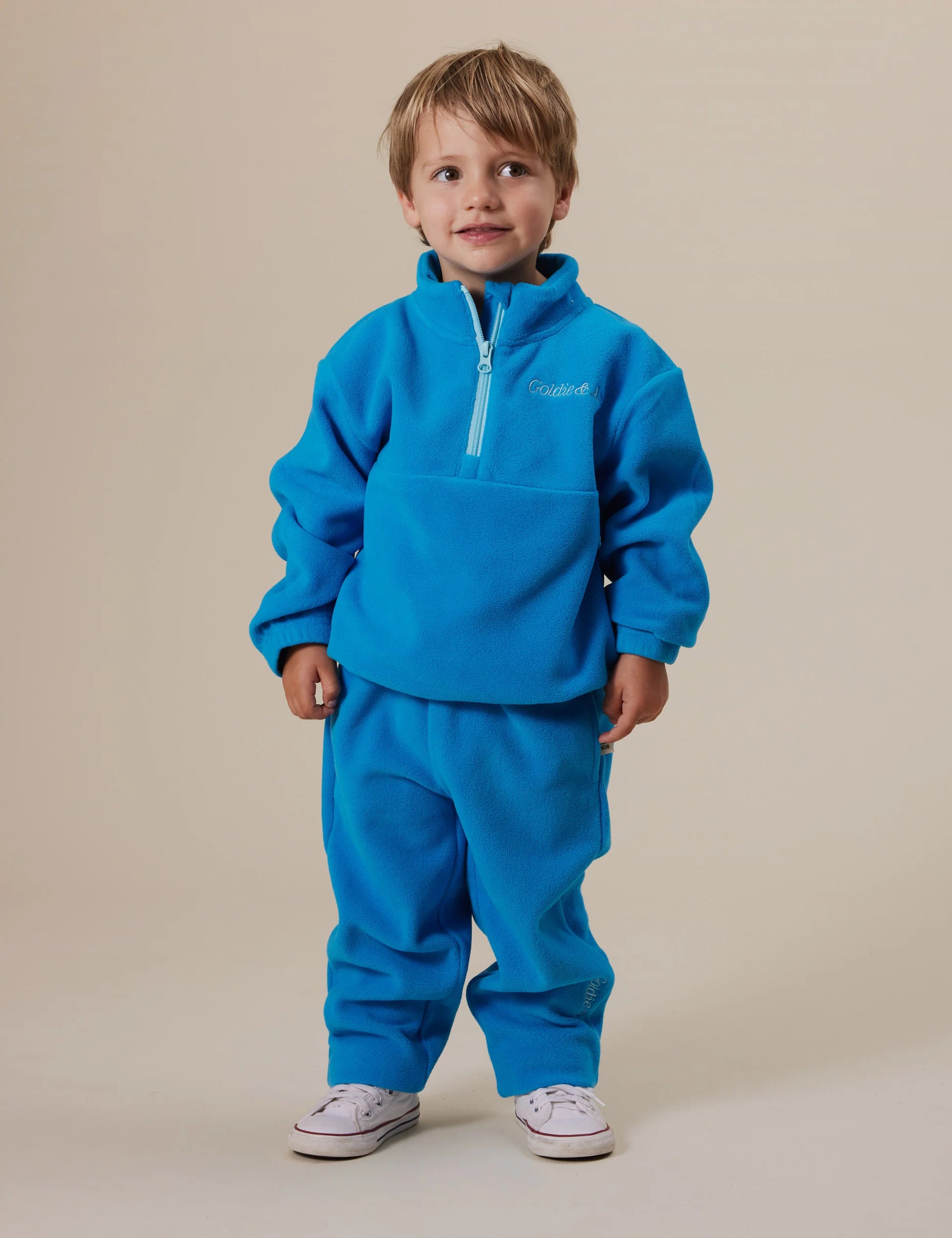 Goldie & Ace - Bobbi Polar Fleece Sweatpants Lake