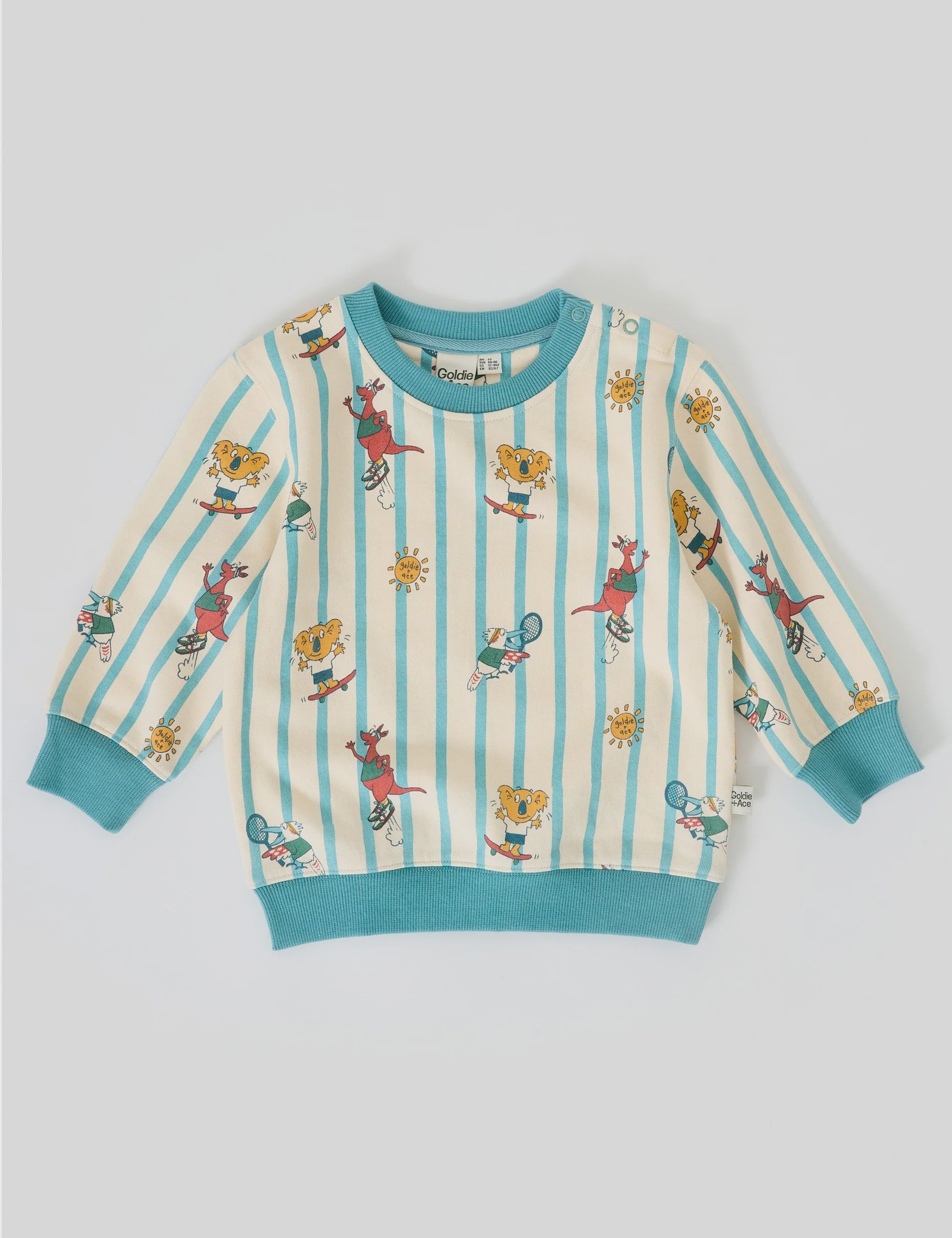 Goldie & Ace - Goldie Squad Relaxed Terry Sweater
