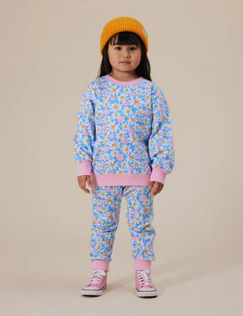 Goldie & Ace - Seaside Daisy Relaxed Terry Sweater