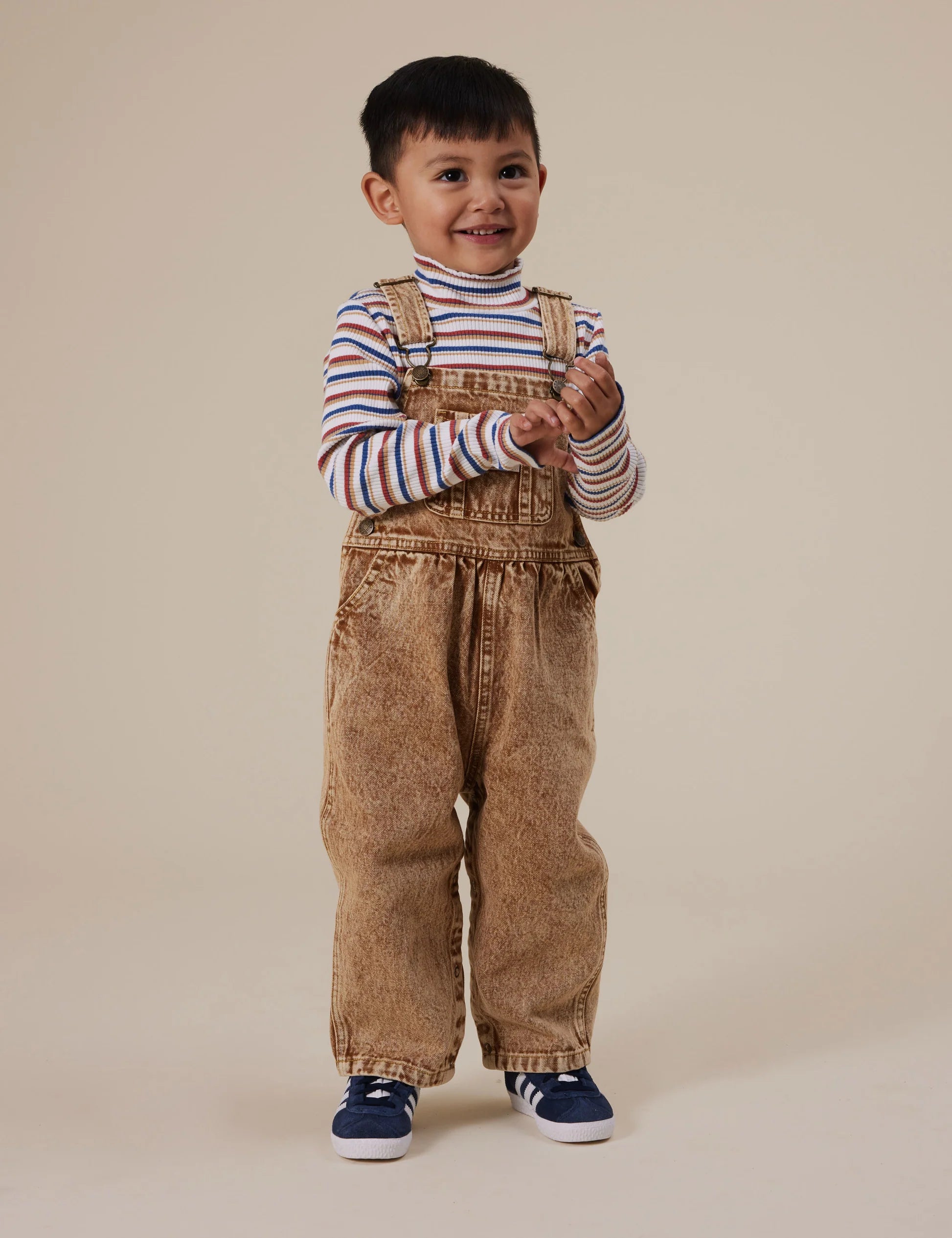 Goldie + Ace - Outback Stripe Embroidered Rib Skivvy