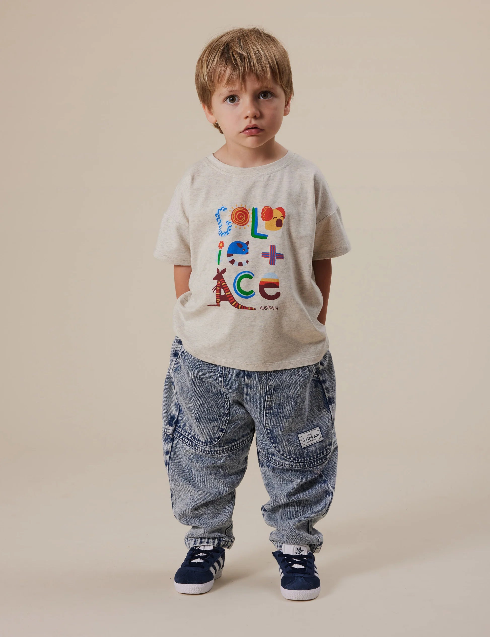 Goldie & Ace - Drew Denim Pocket Pant Light Denim