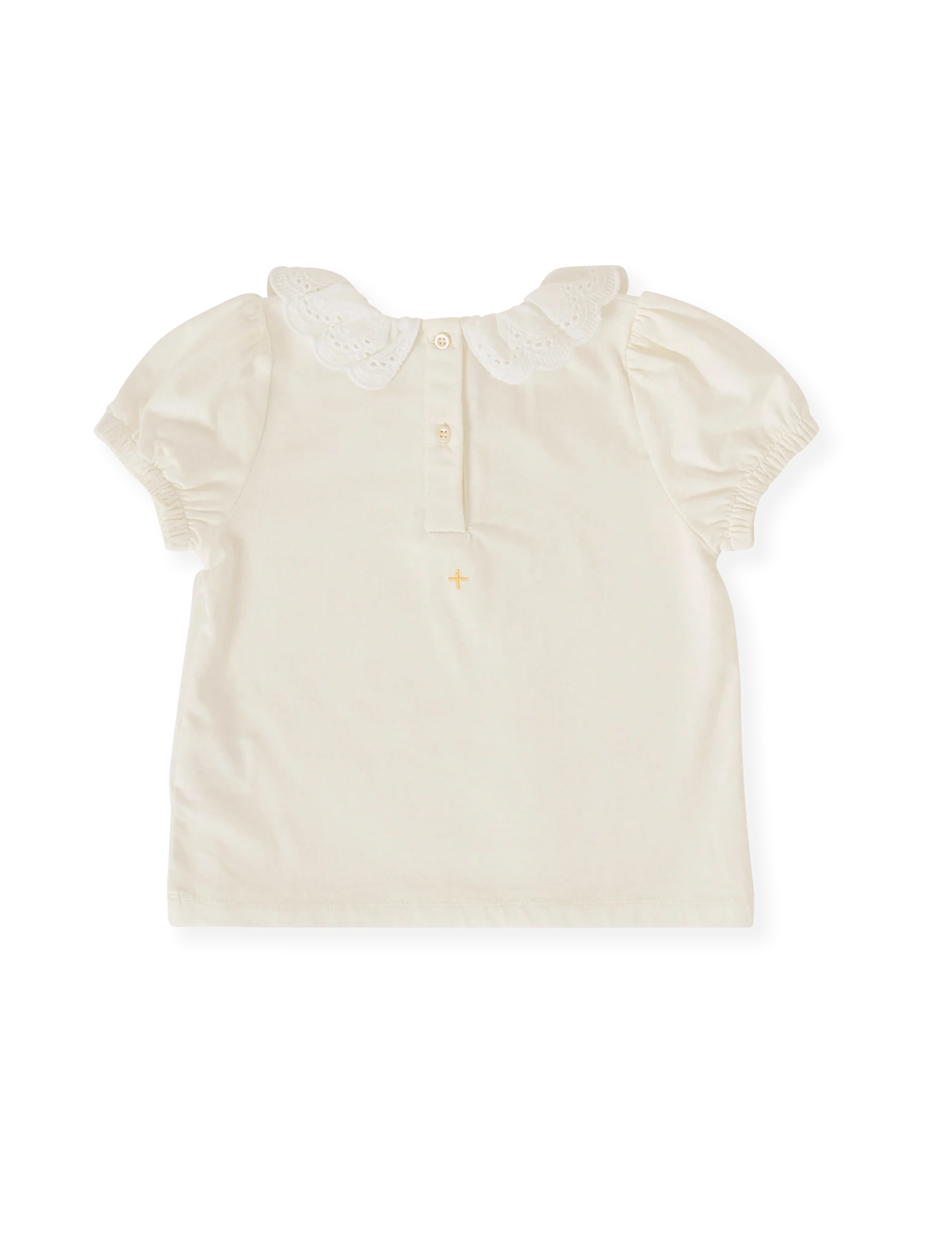 Goldie & Ace - Laura Puff Sleeve Collar T-Shirt