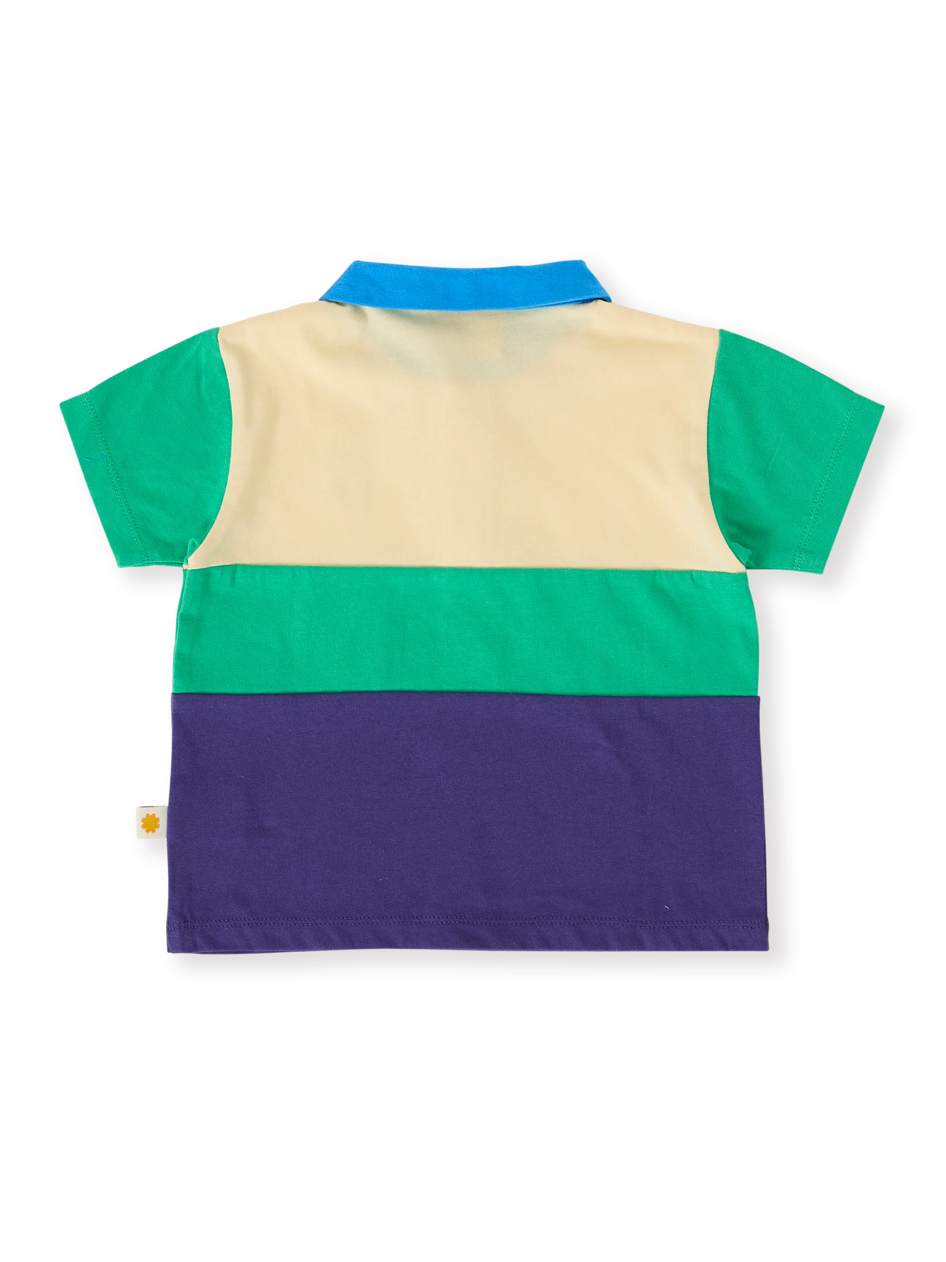 Goldie & Ace - Lewis Colour Block Polo Shirt Forest