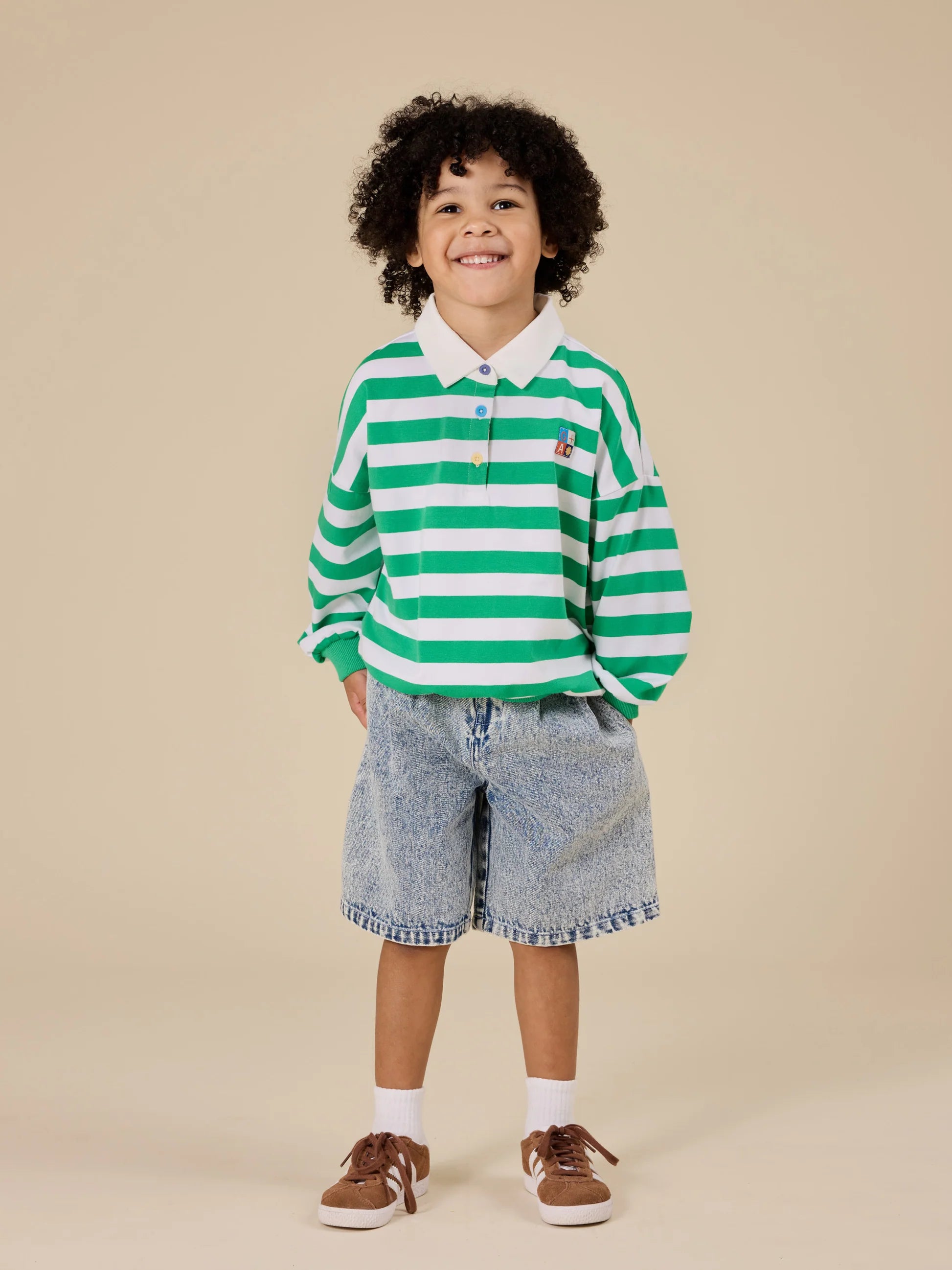 Goldie & Ace - Kirby Relaxed Denim Shorts