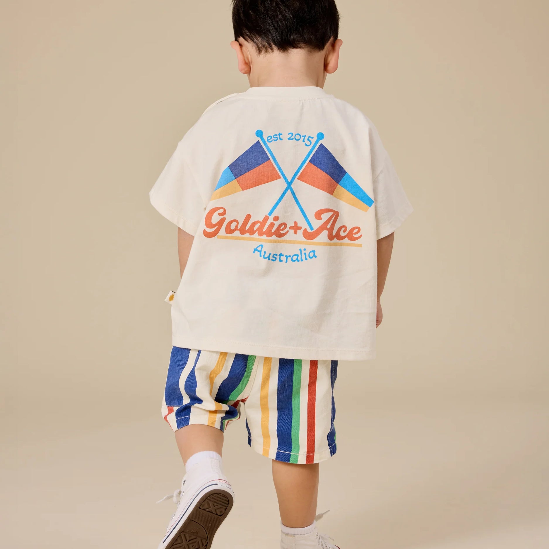 Goldie & Ace - Nautical Flag Oversized T-Shirt