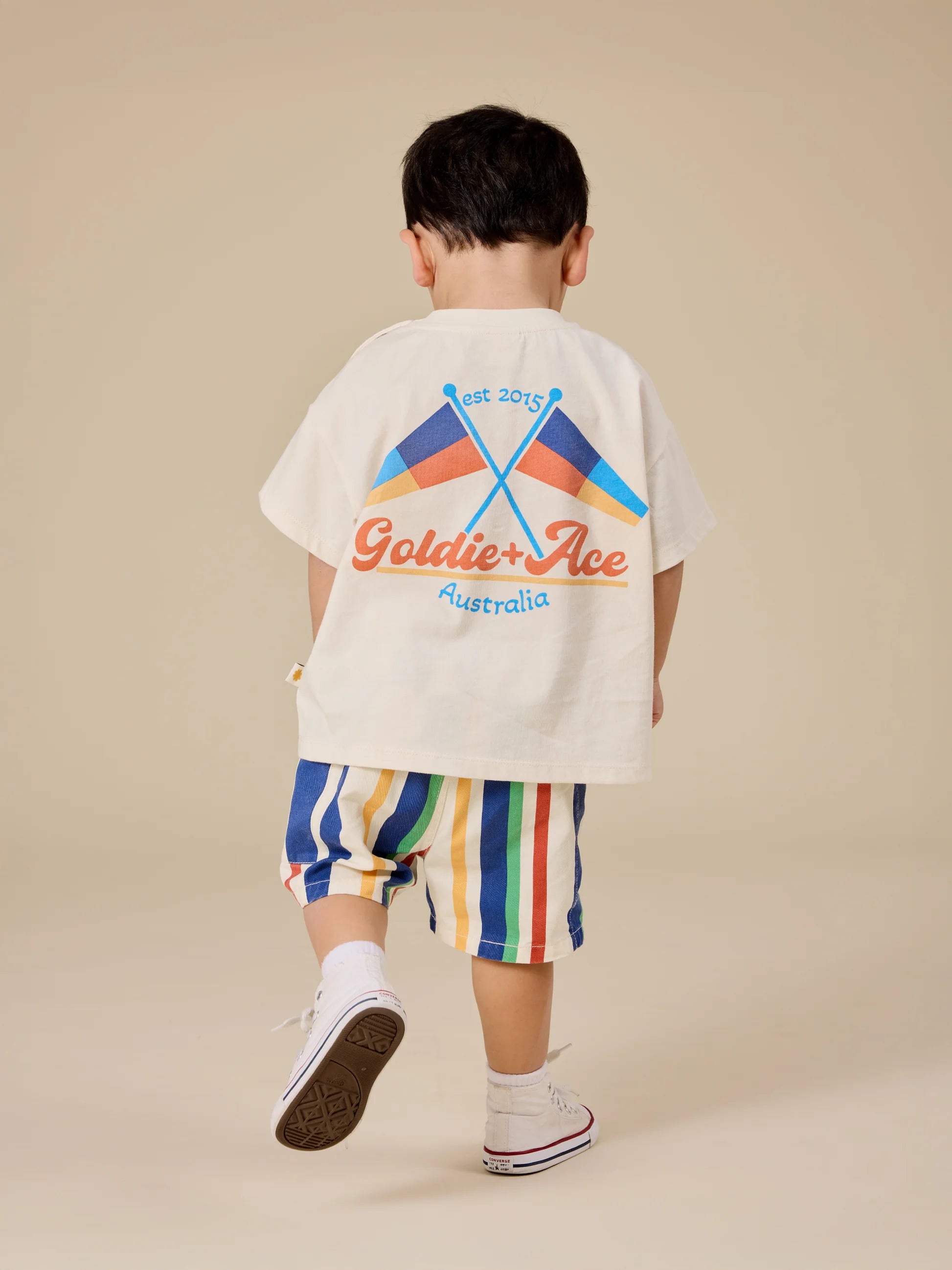 Goldie & Ace - Nautical Flag Oversized T-Shirt