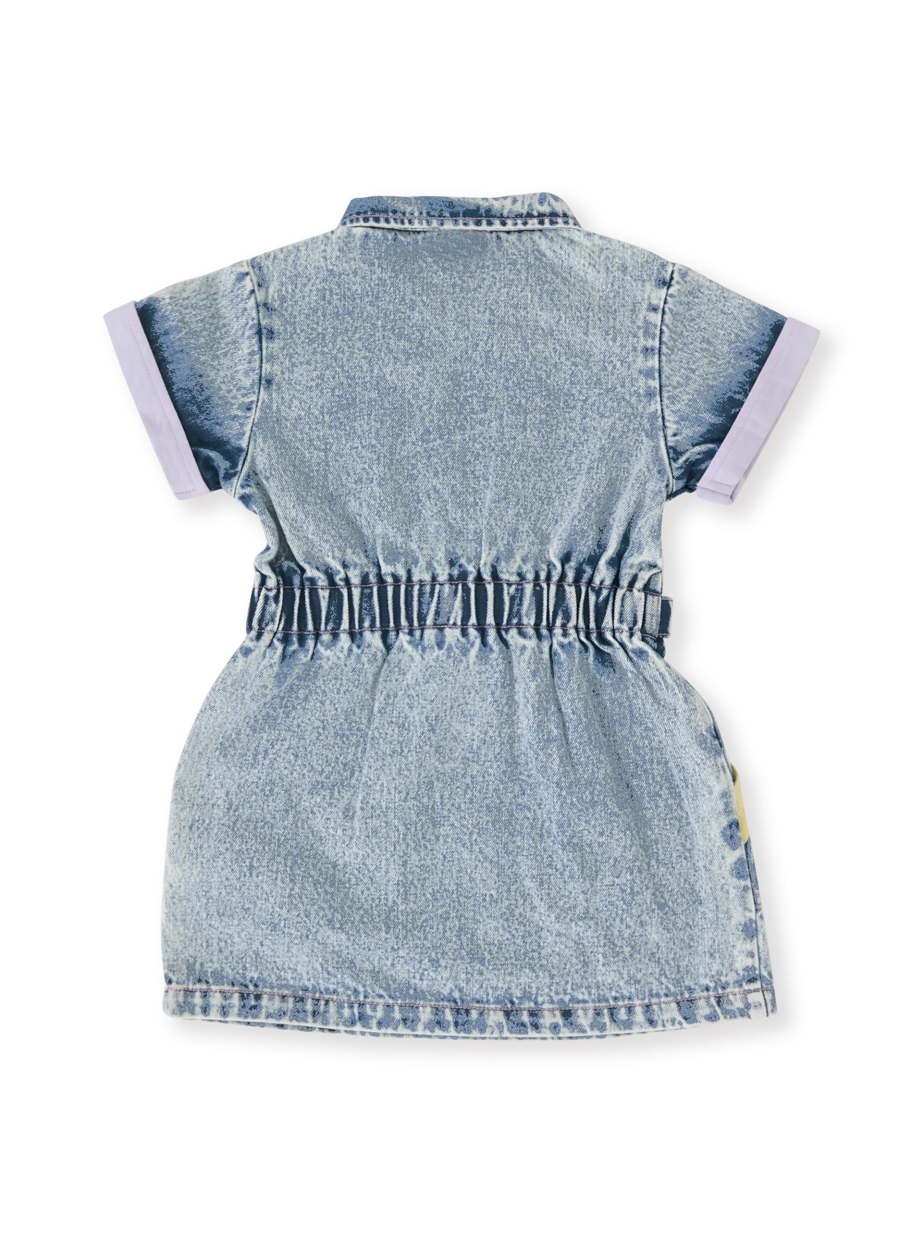 Goldie & Ace - Pastel Pop Piper Denim Belted Dress