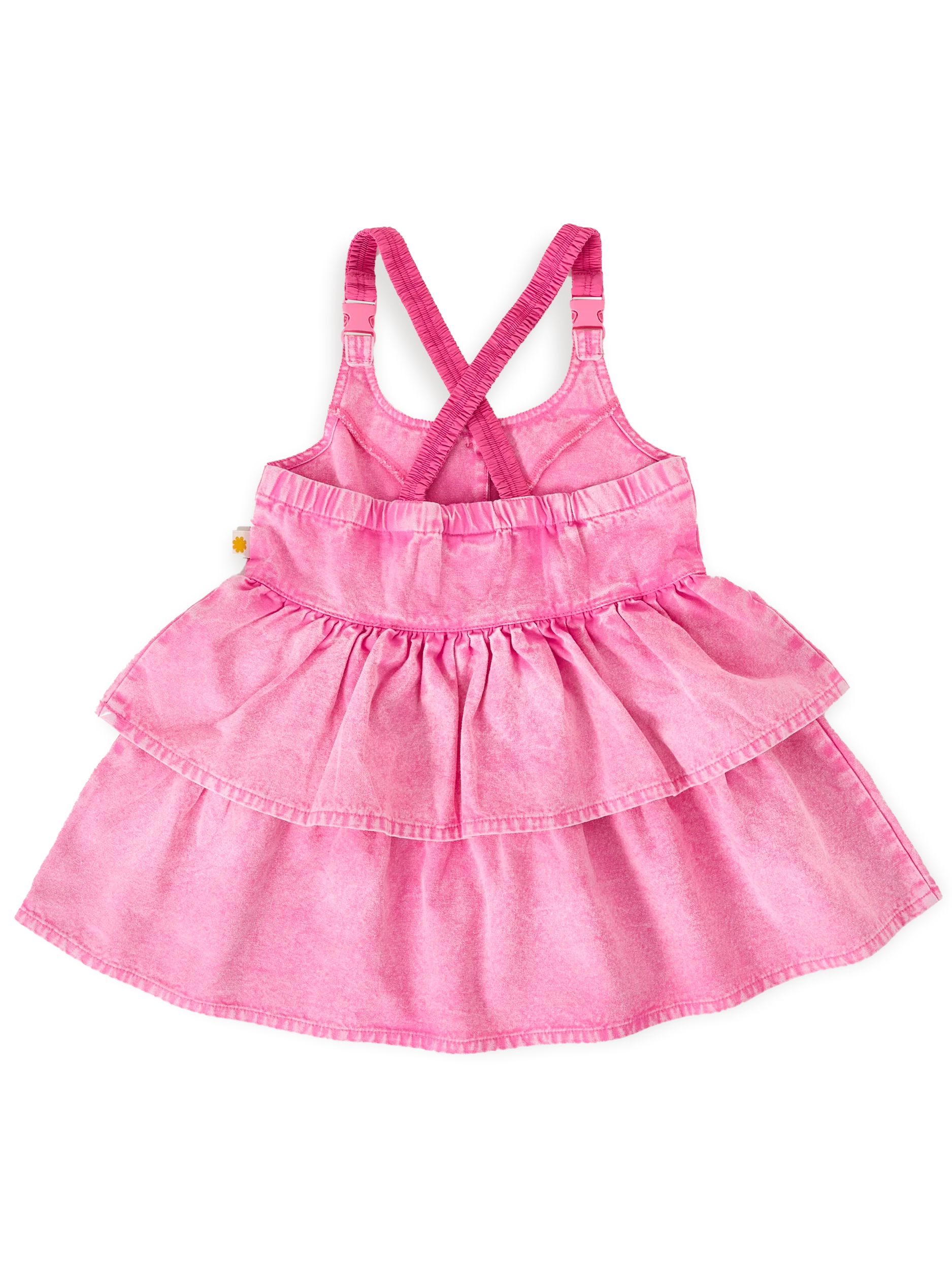 Goldie & Ace - Saskia Denim Frill Pinafore Dress