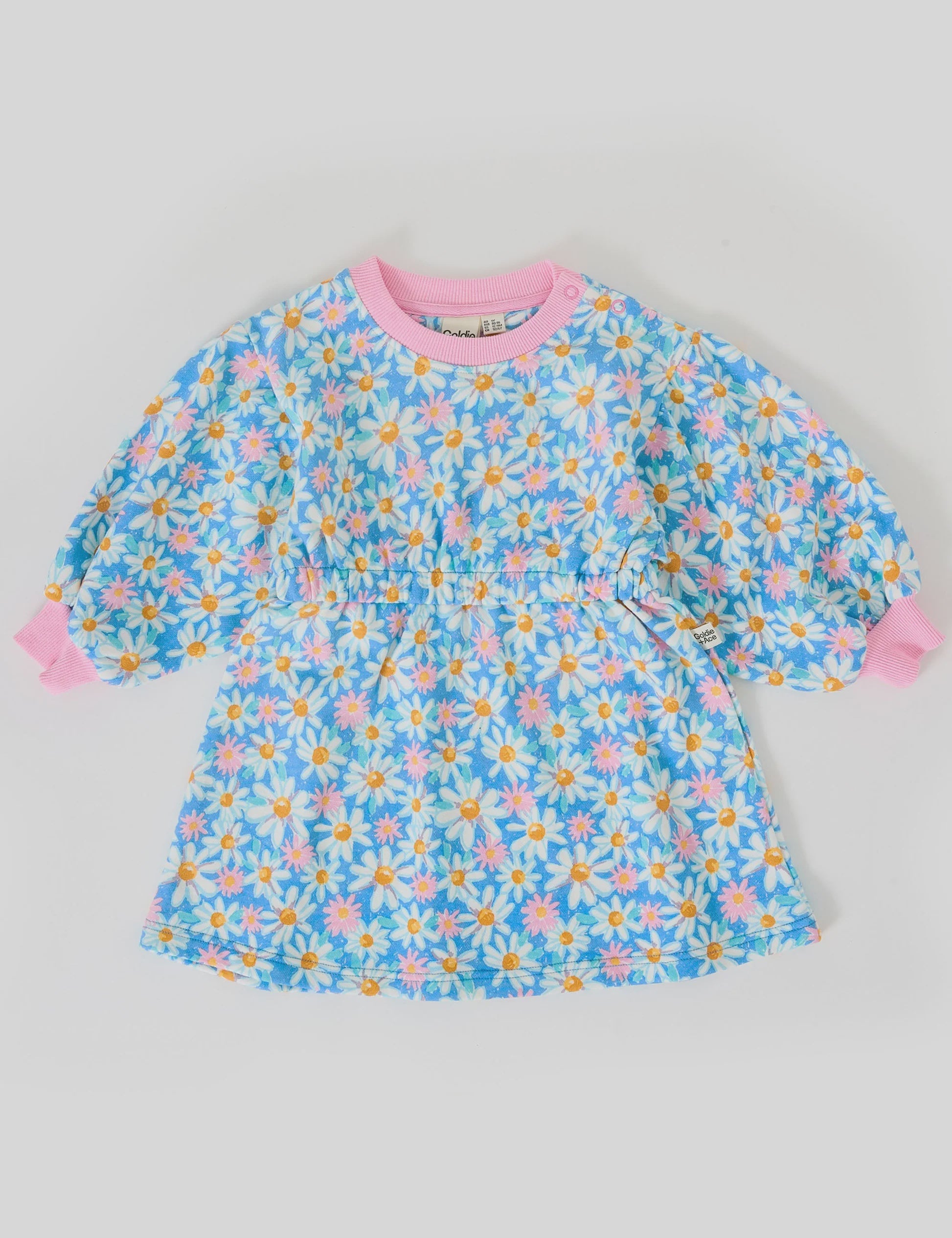 Goldie & Ace - Seaside Daisy Leah Long Sleeve Dress