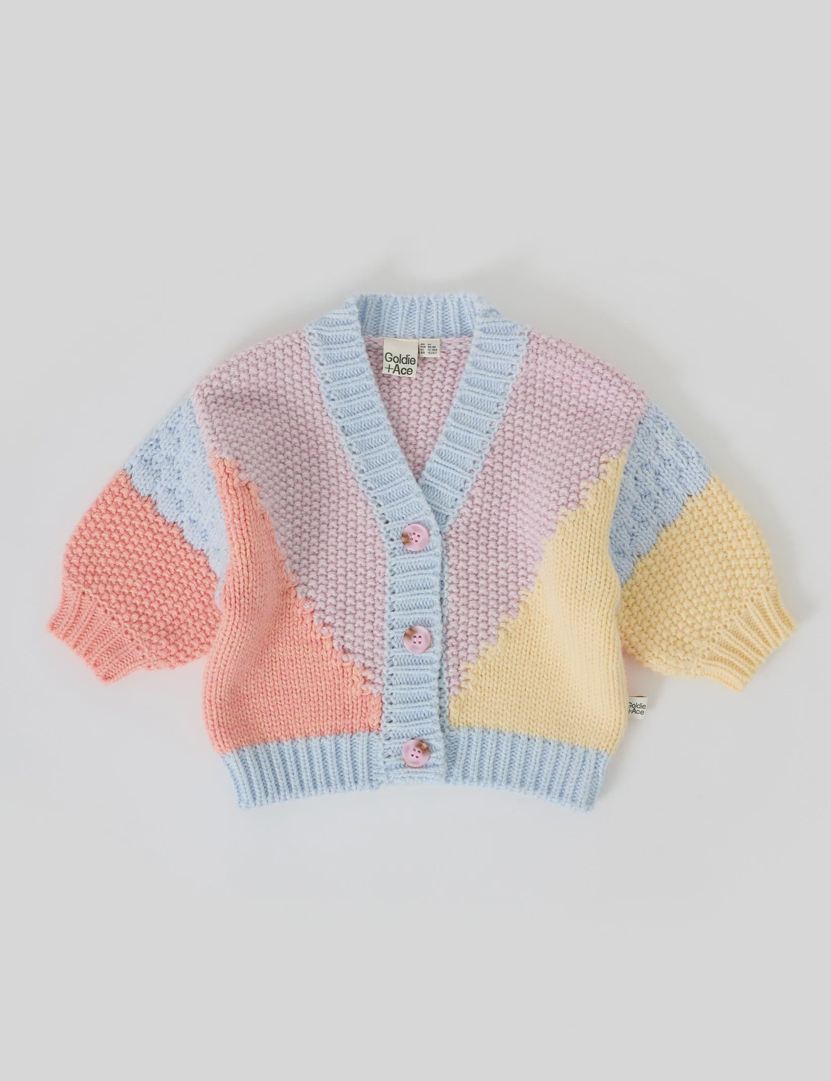 Goldie & Ace - Colour Block Knit Cardigan