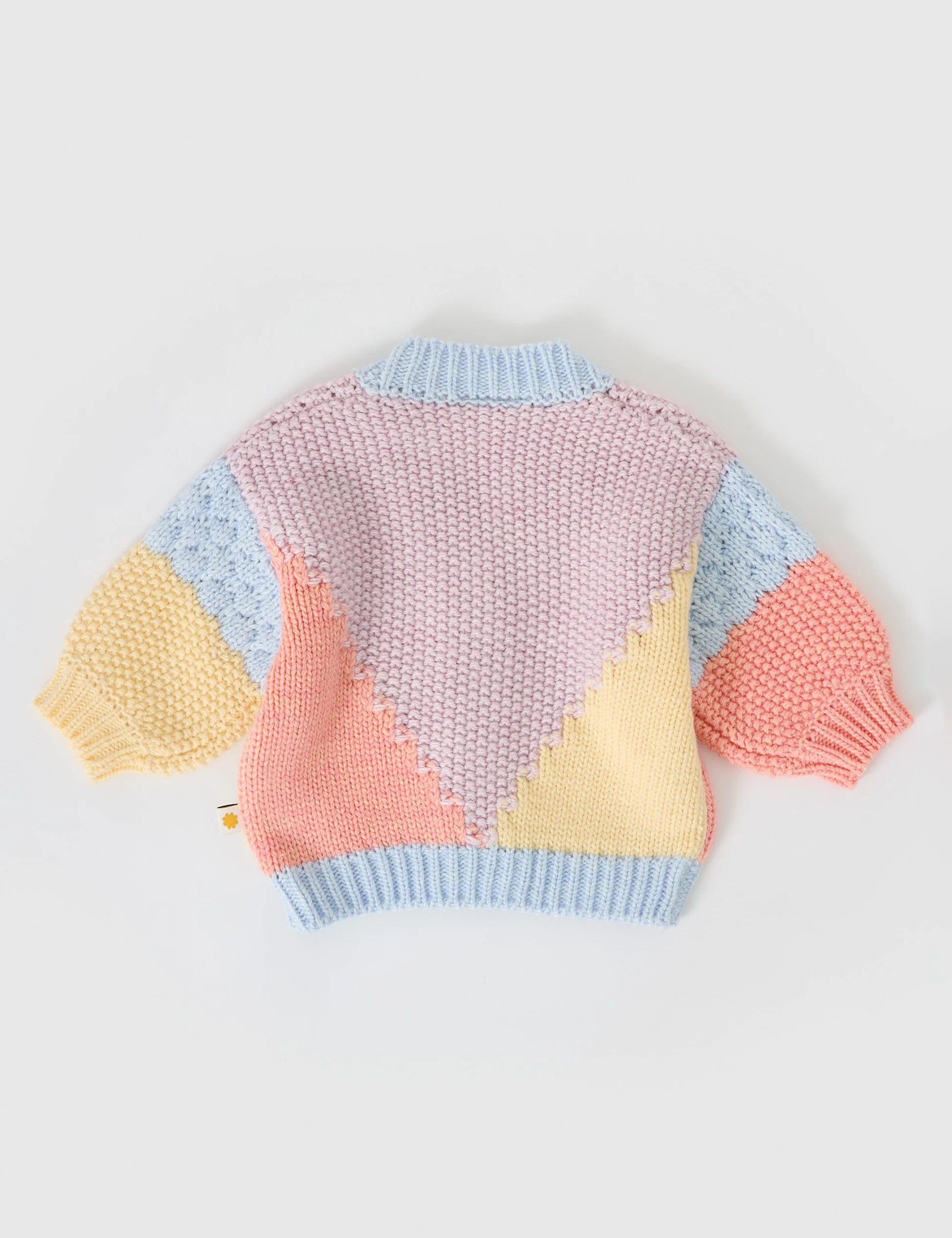Goldie & Ace - Colour Block Knit Cardigan