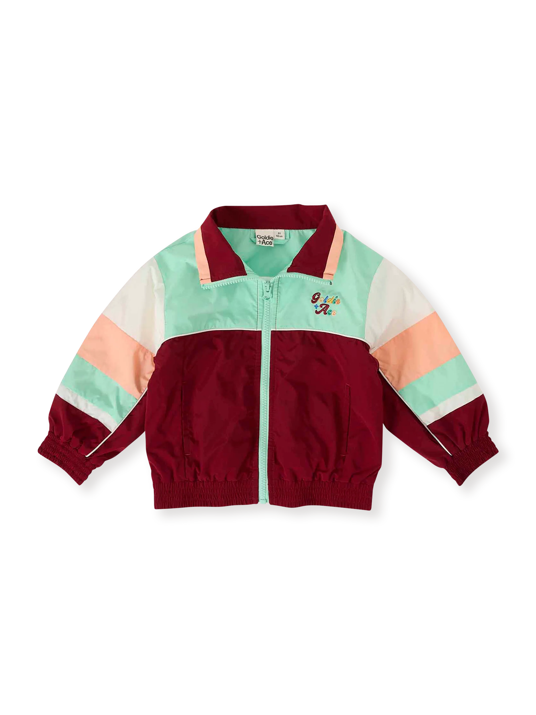 Goldie & Ace - Fun Run Retro Spray Jacket Brick