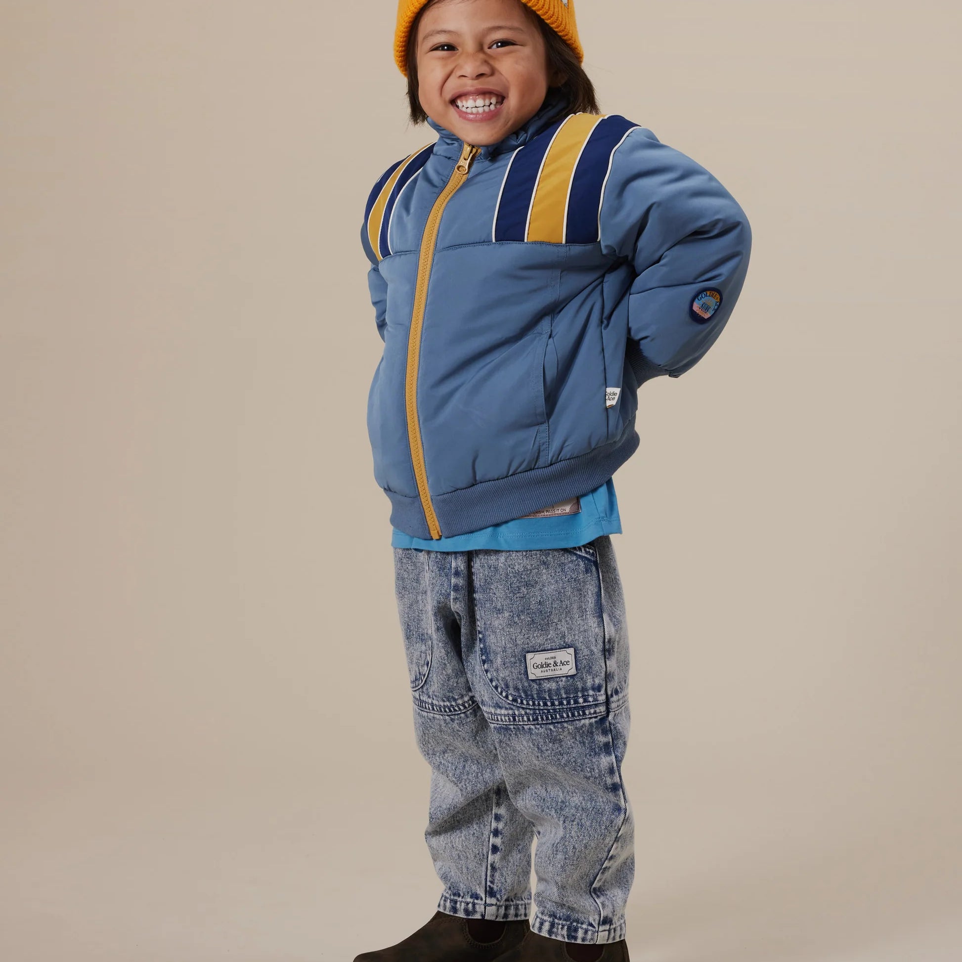 Goldie & Ace - Wool Beanie Golden
