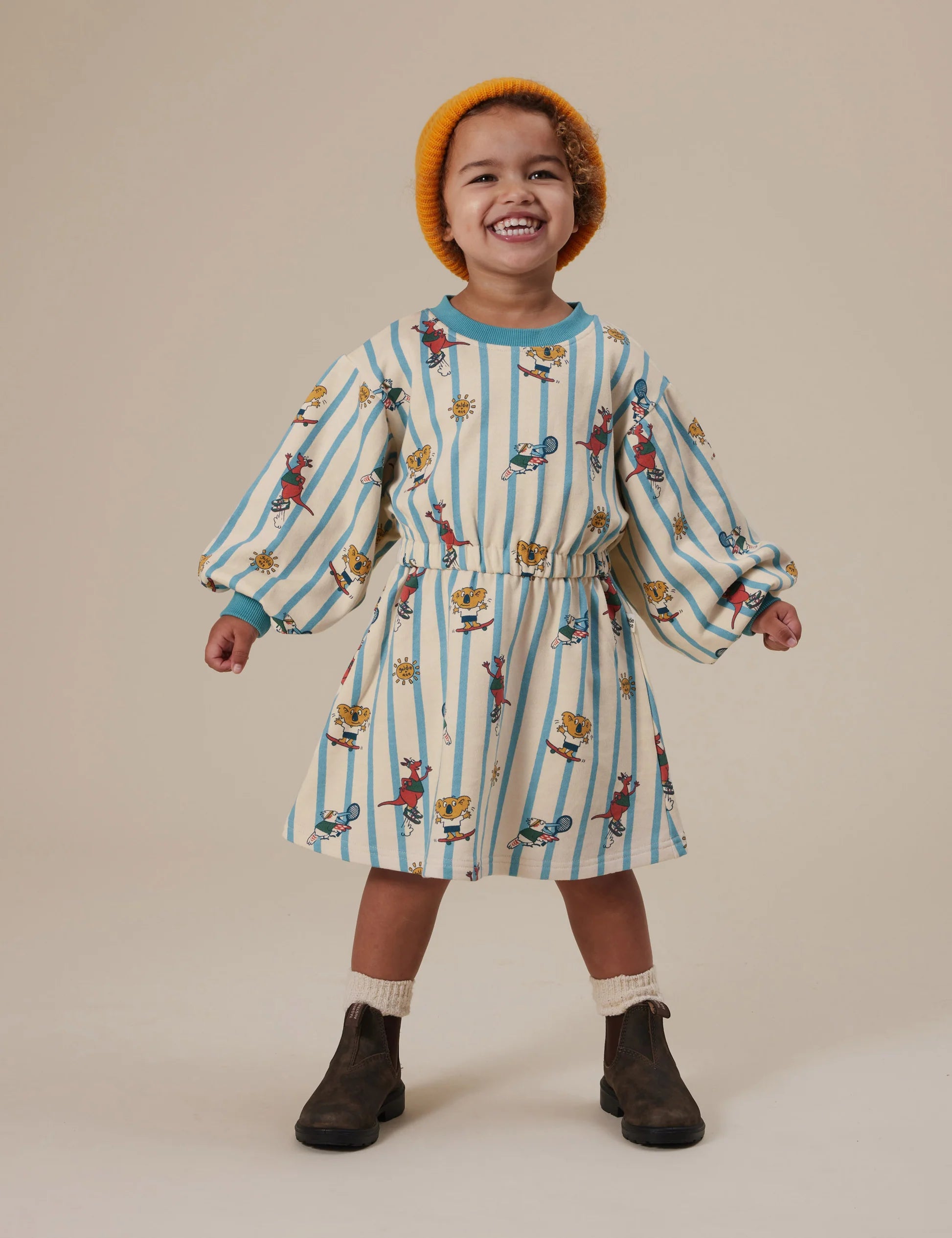 Goldie & Ace - Goldie Squad Leah Long Sleeve Dress