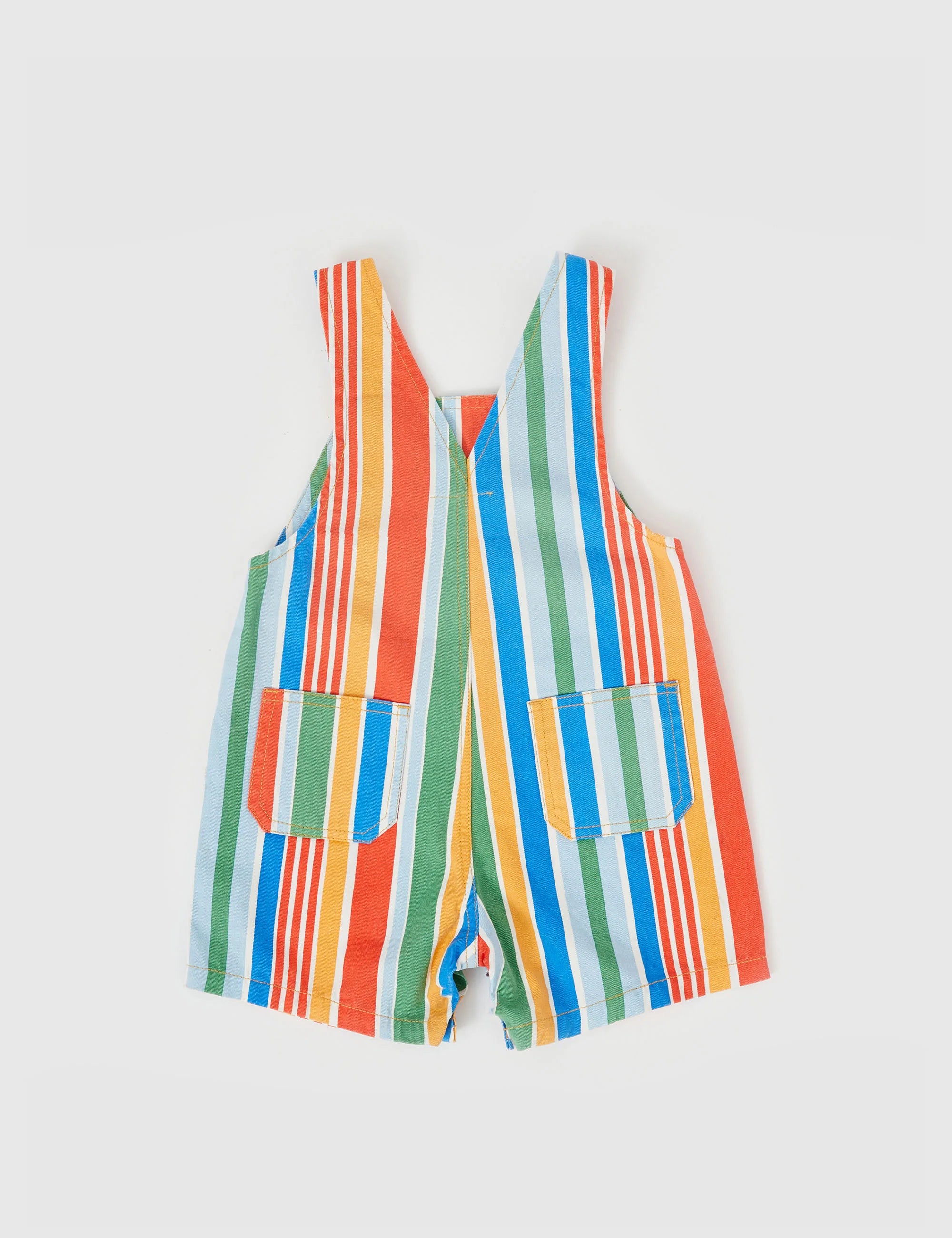 Goldie & Ace - Burton Land Down Under Stripe Denim Overalls Primary