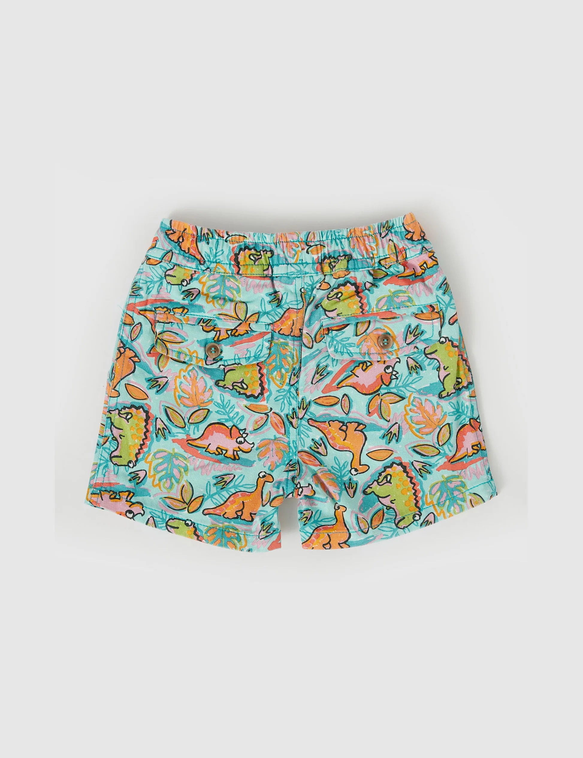 Goldie & Ace - Noah Dino Jungle Denim Shorts