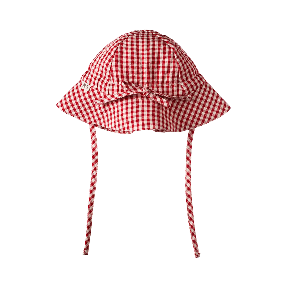 Nature Baby - Sun Hat - Red Gingham