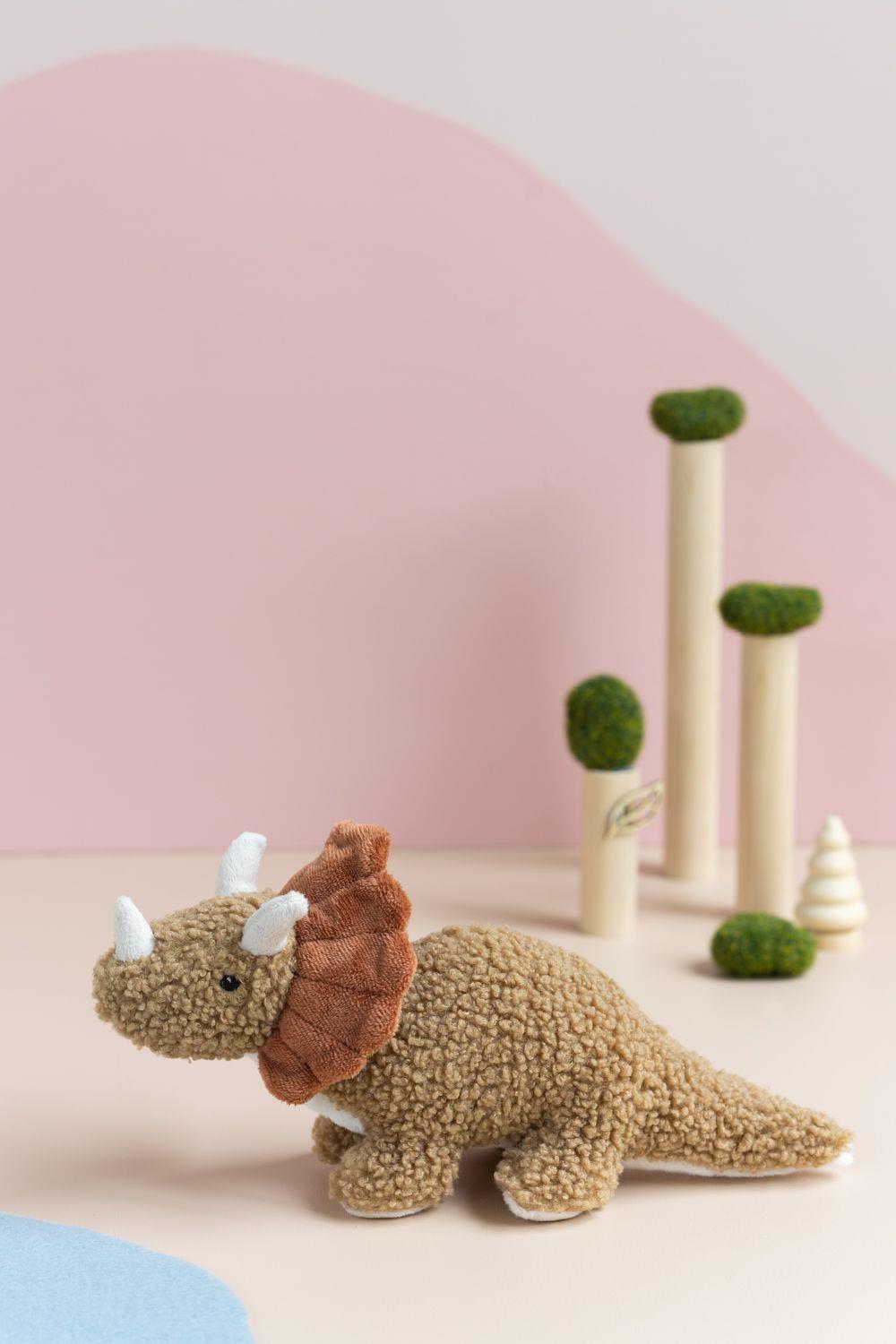 Nana Huchy - Baby Thomas the Triceratops - Brown