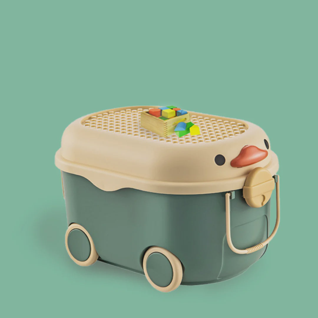 Cowrie & Conch - Ride A Long - Green and Yellow Duck