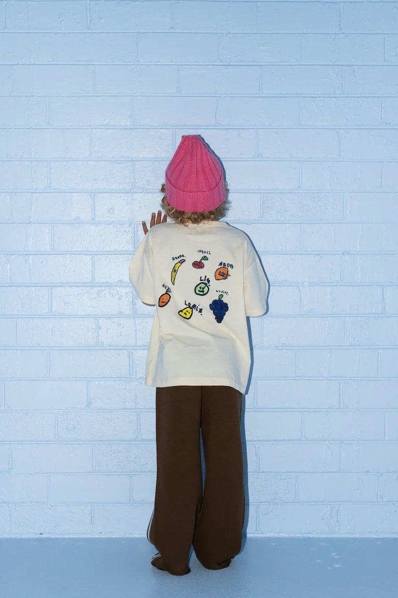 Grown - Organic Fruit Salad Tee - Milk