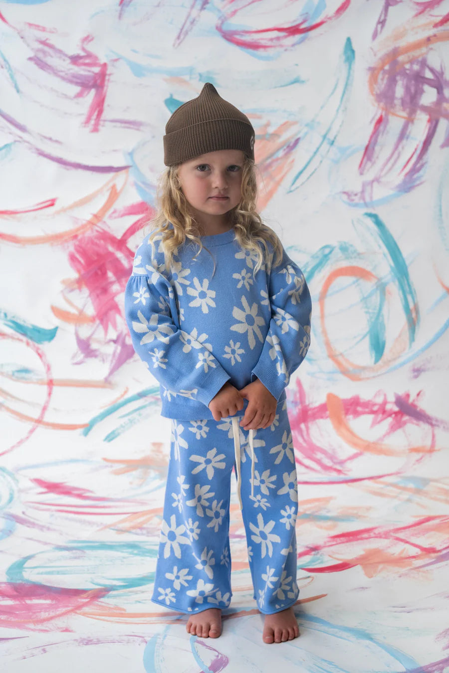 Grown Clothing - Organic Wild Flower Knit Pull Over